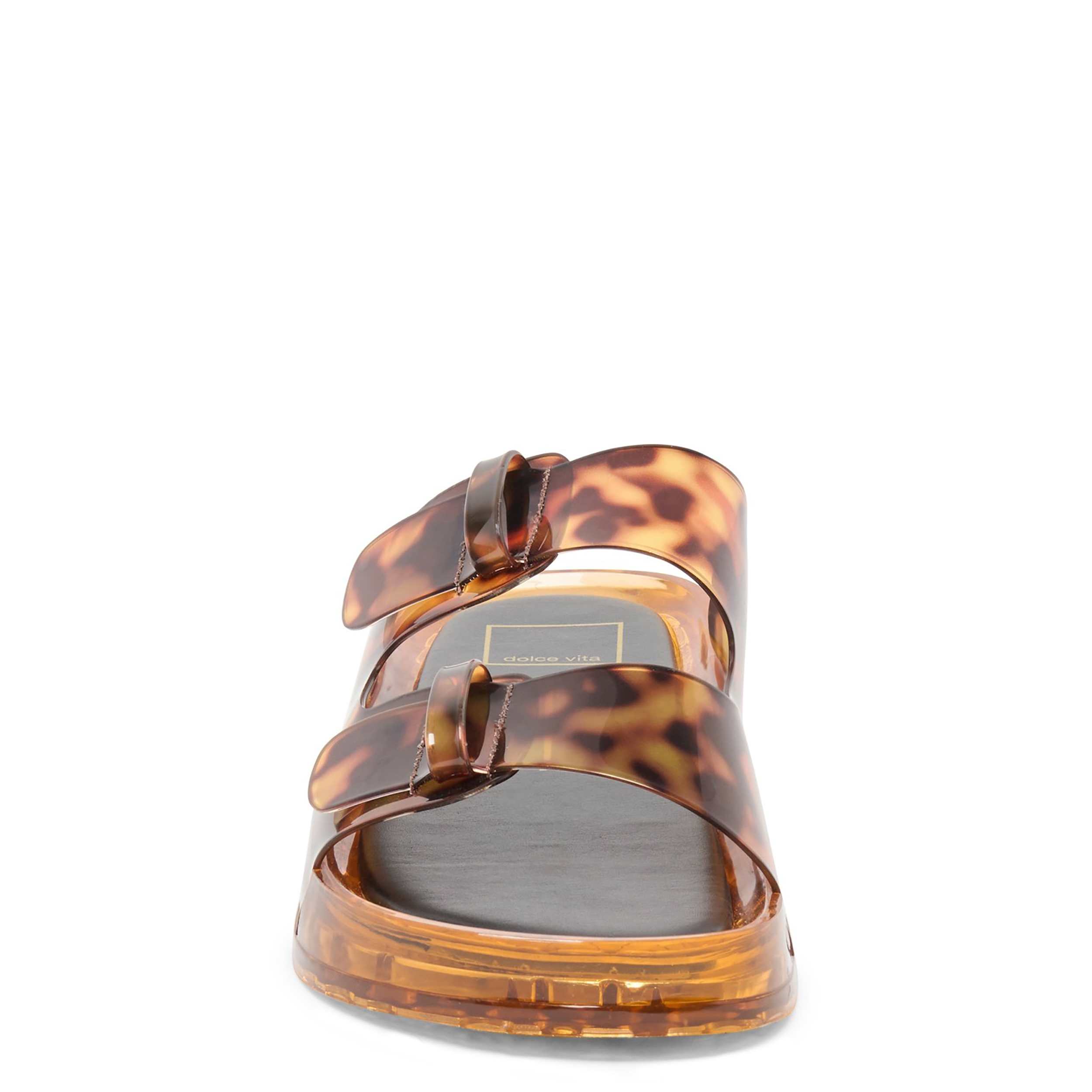 DOLCE VITA-WOMENS JOANIE FOOTBED SANDAL-BROWN & MULTICOLOR