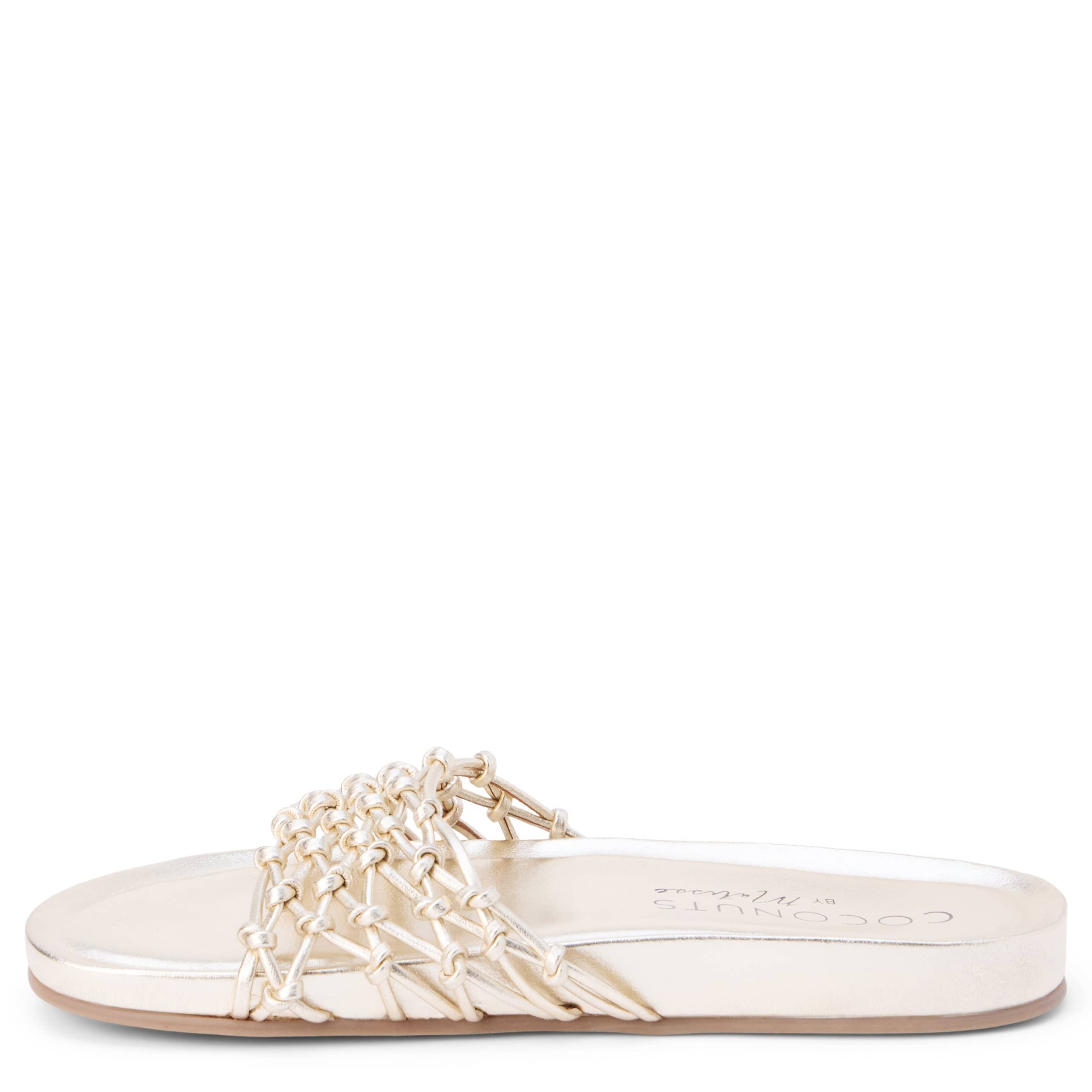 COCONUTS-WOMENS HARVEY SLIDE-GOLD & MISC.