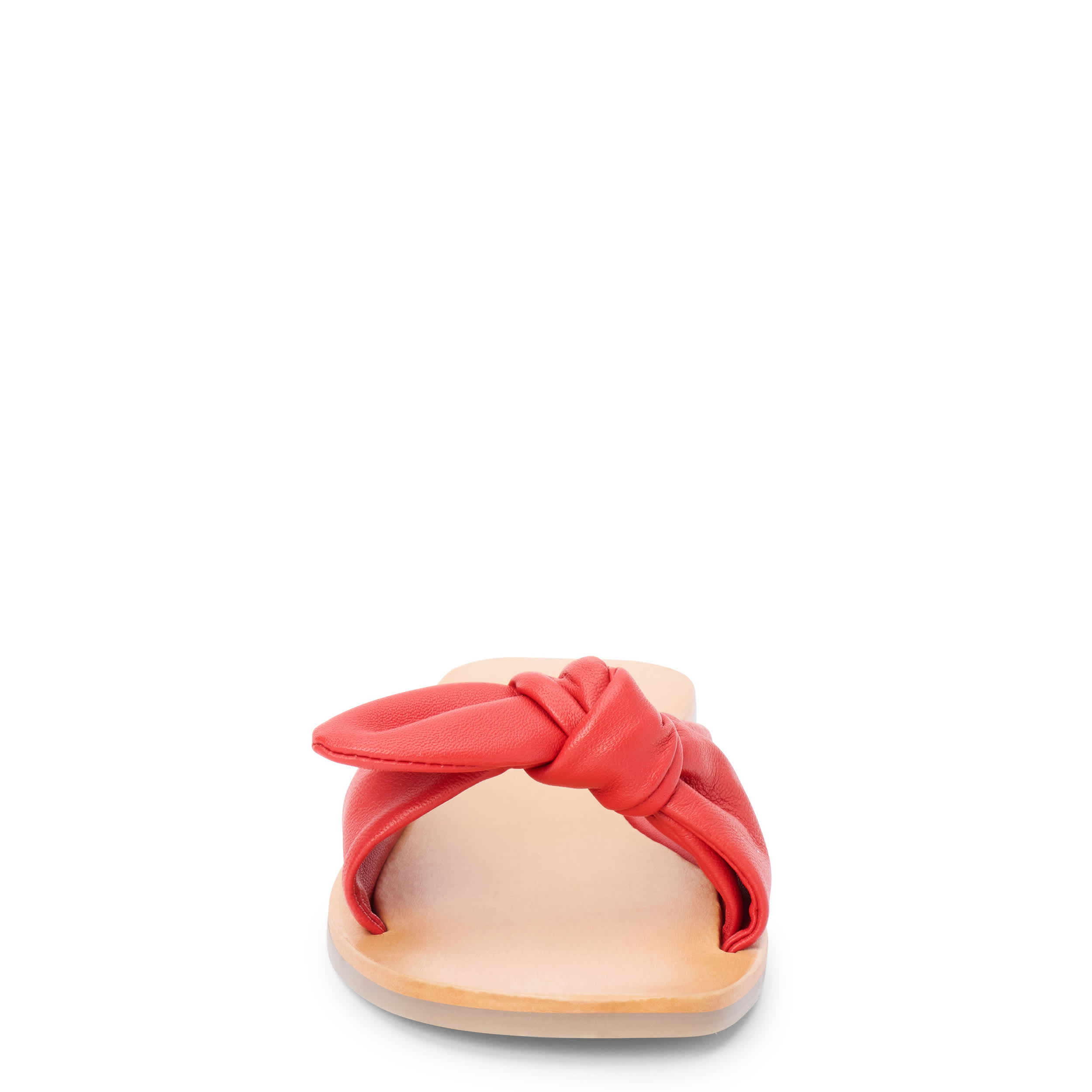 COCONUTS-WOMENS MACKENZIE SLIDE SANDAL-RED & 