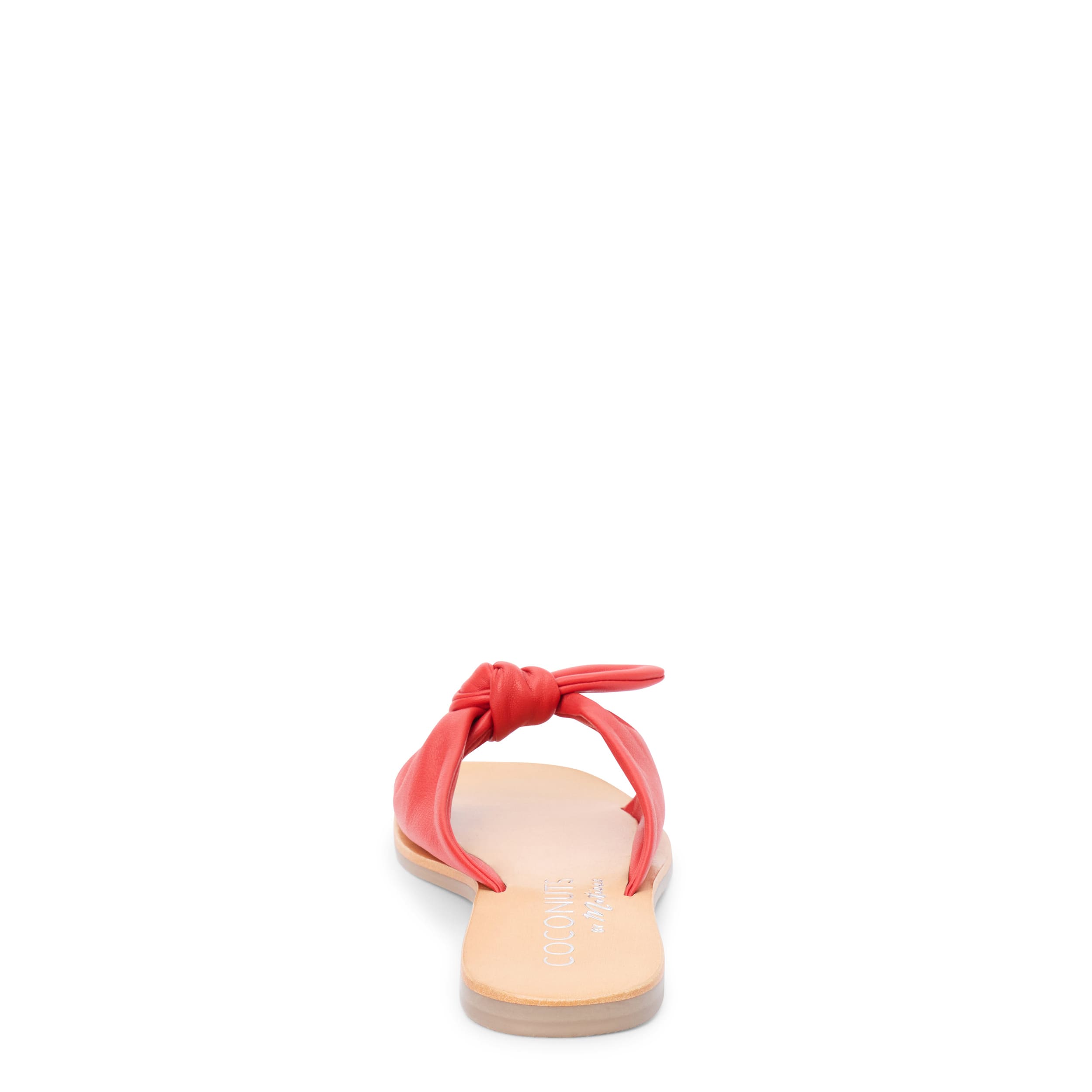 COCONUTS-WOMENS MACKENZIE SLIDE SANDAL-RED & 