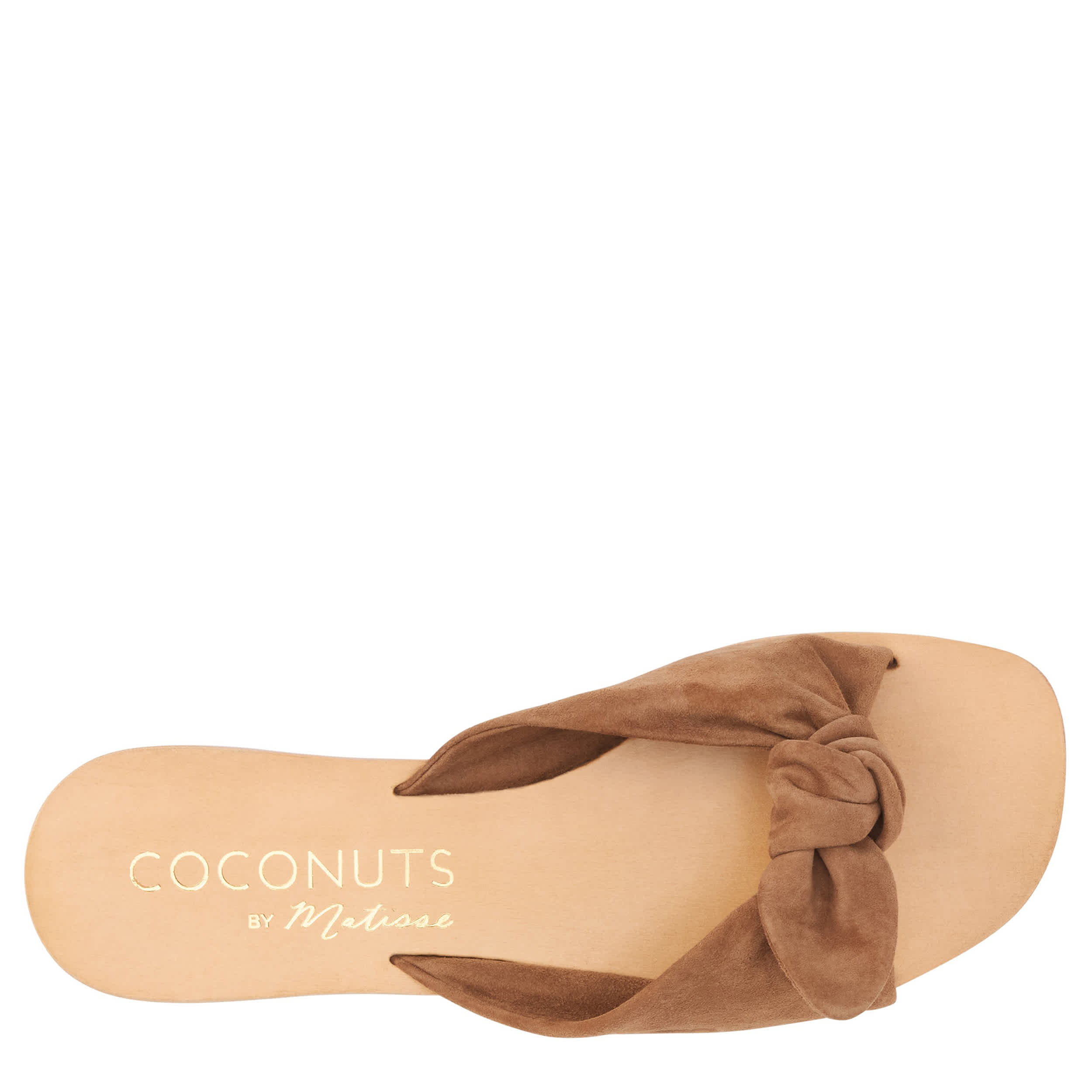 COCONUTS-WOMENS MACKENZIE SLIDE SANDAL-TAN & 