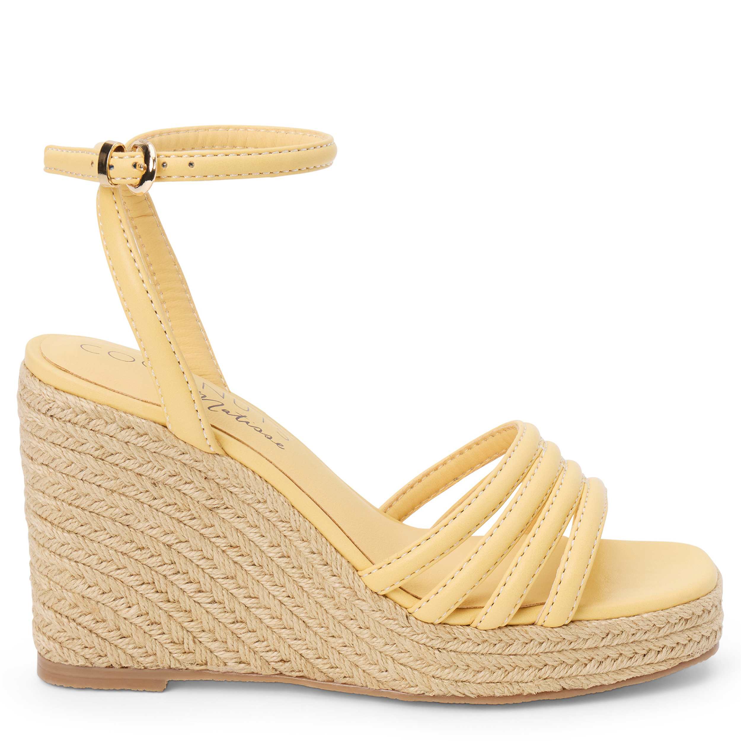 COCONUTS-WOMENS SUNNIE WEDGE SANDAL-BEIGE & 