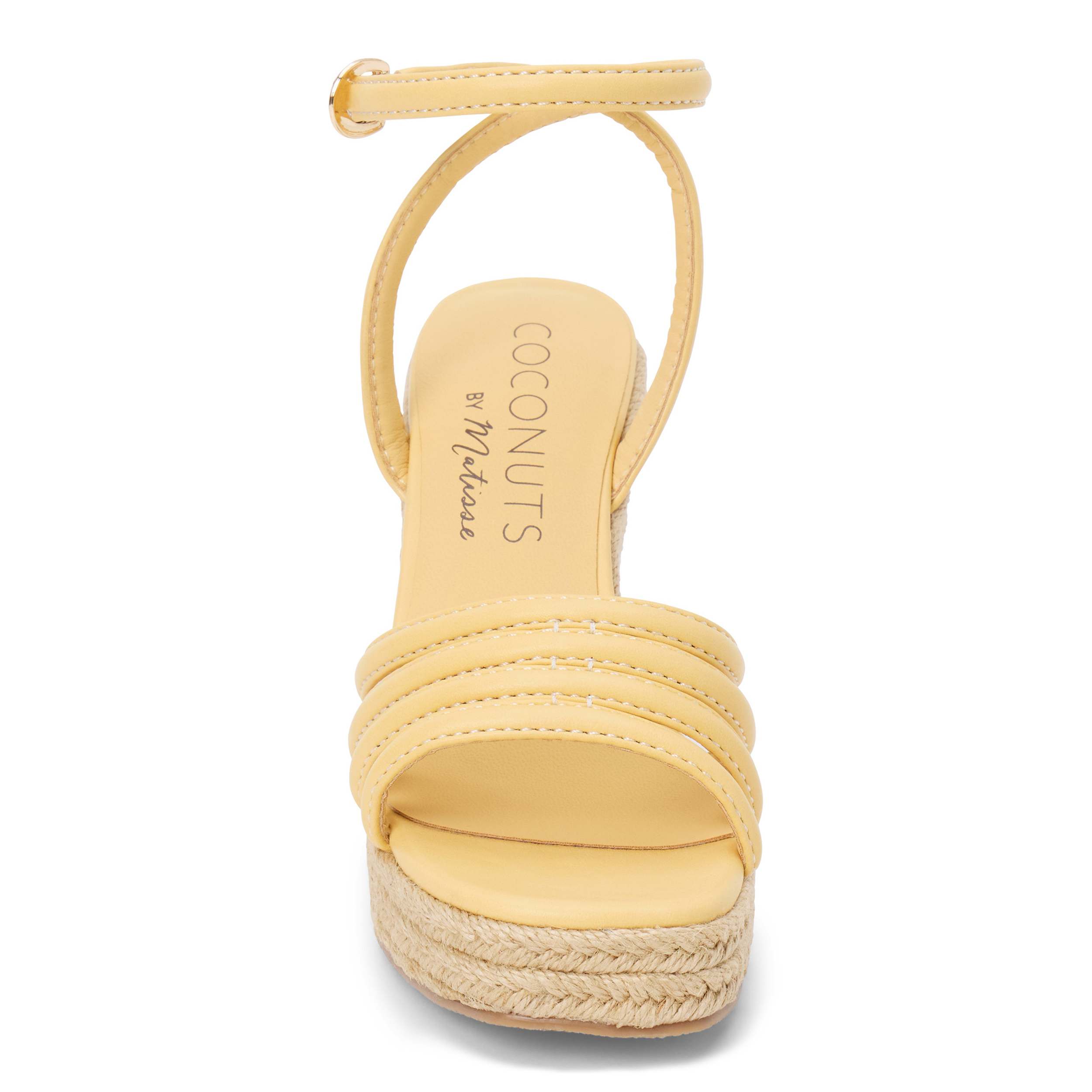 COCONUTS-WOMENS SUNNIE WEDGE SANDAL-BEIGE & 