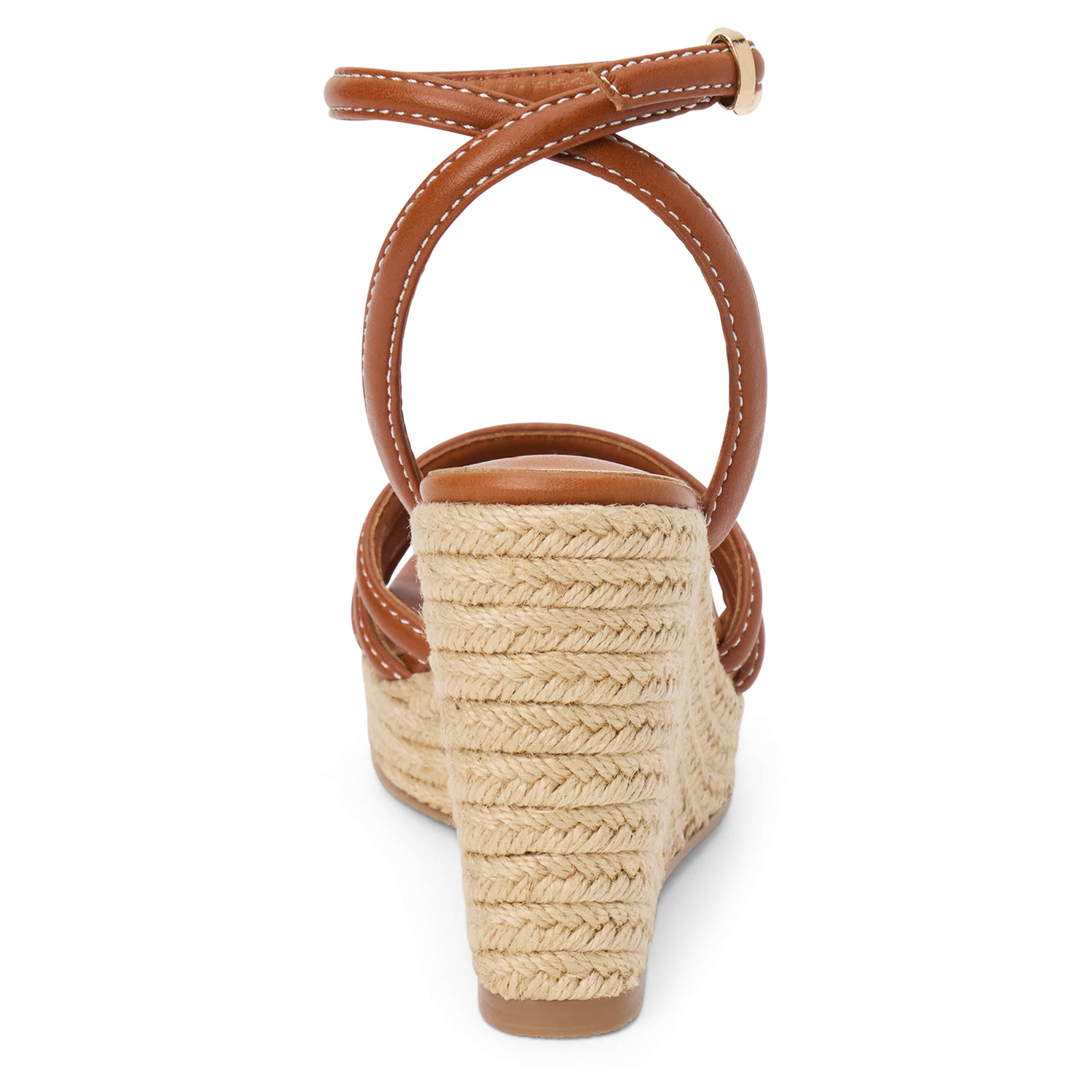 COCONUTS-WOMENS SUNNIE WEDGE SANDAL-COGNAC & 