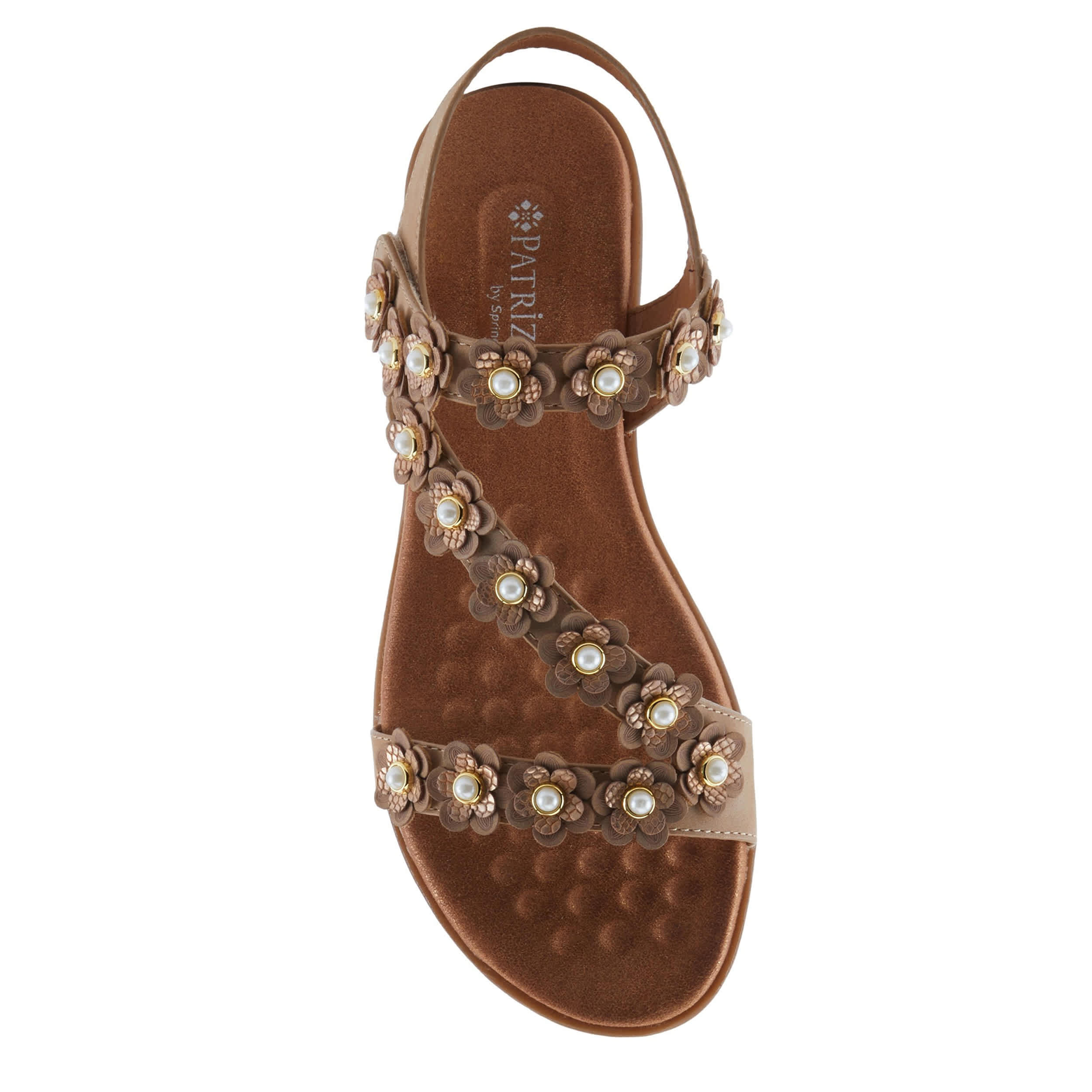 PATRIZIA-WOMENS PEARLIA SANDAL-BEIGE & 