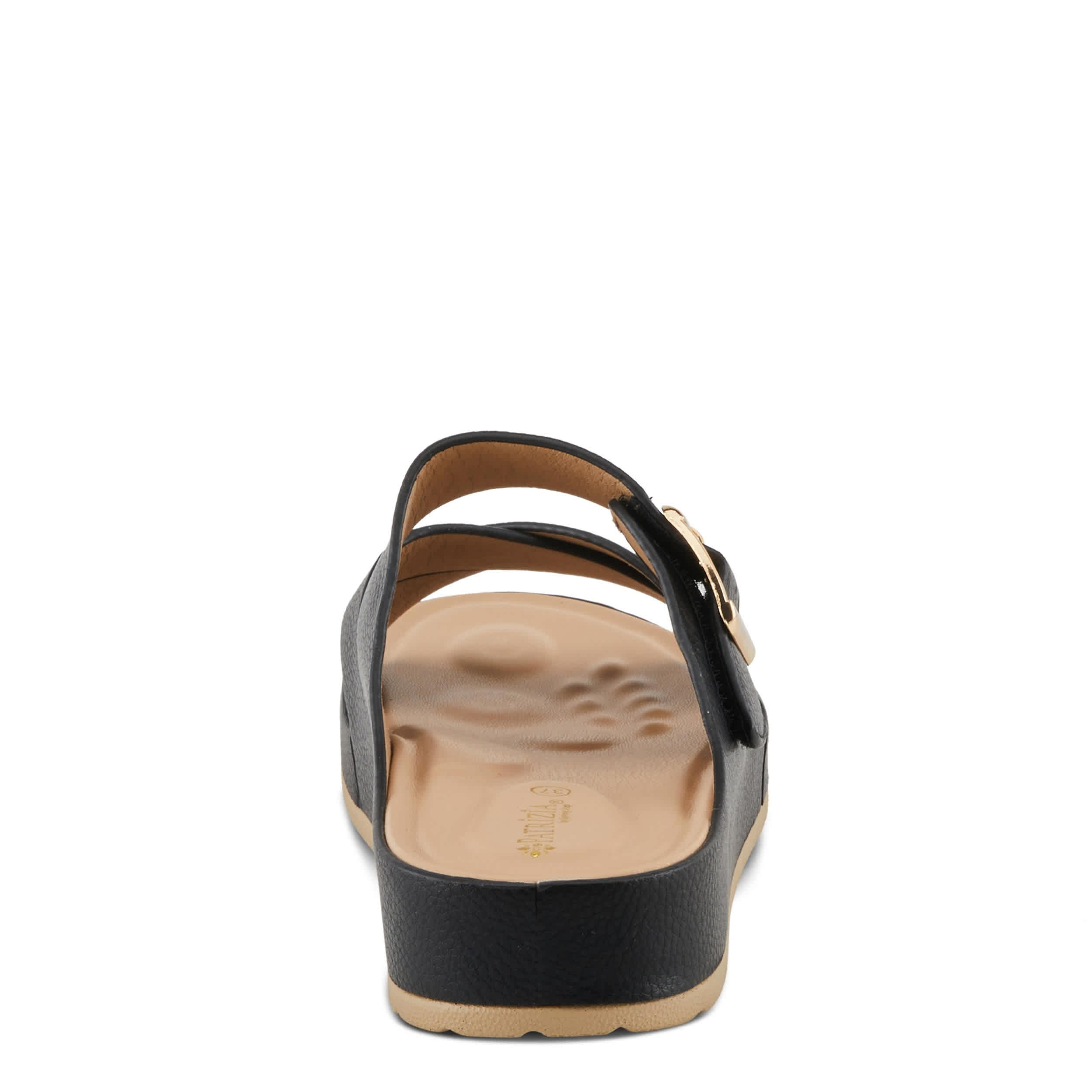 PATRIZIA-WOMENS ELIZA SLIDE SANDAL-BLACK & 
