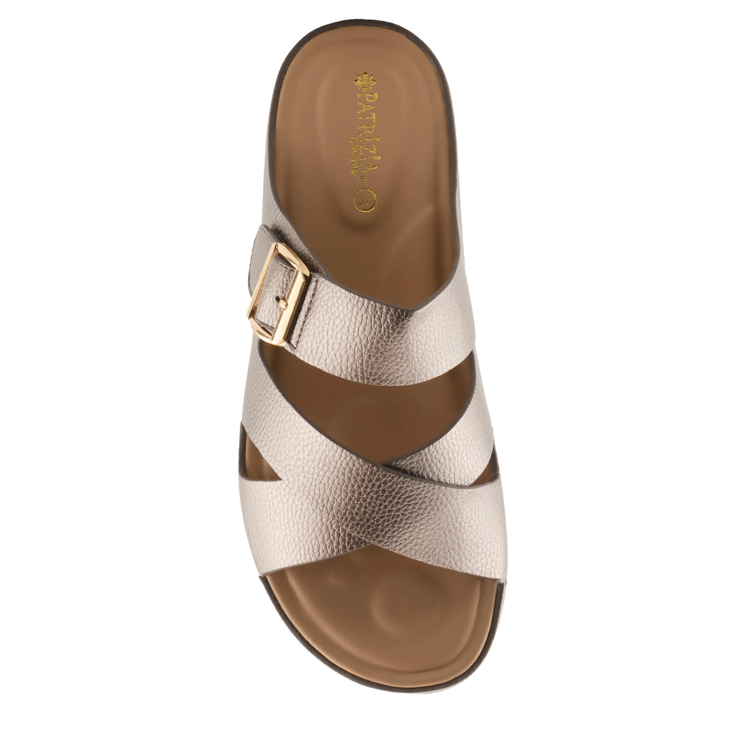 PATRIZIA-WOMENS ELIZA SLIDE SANDAL-PEWTER & 