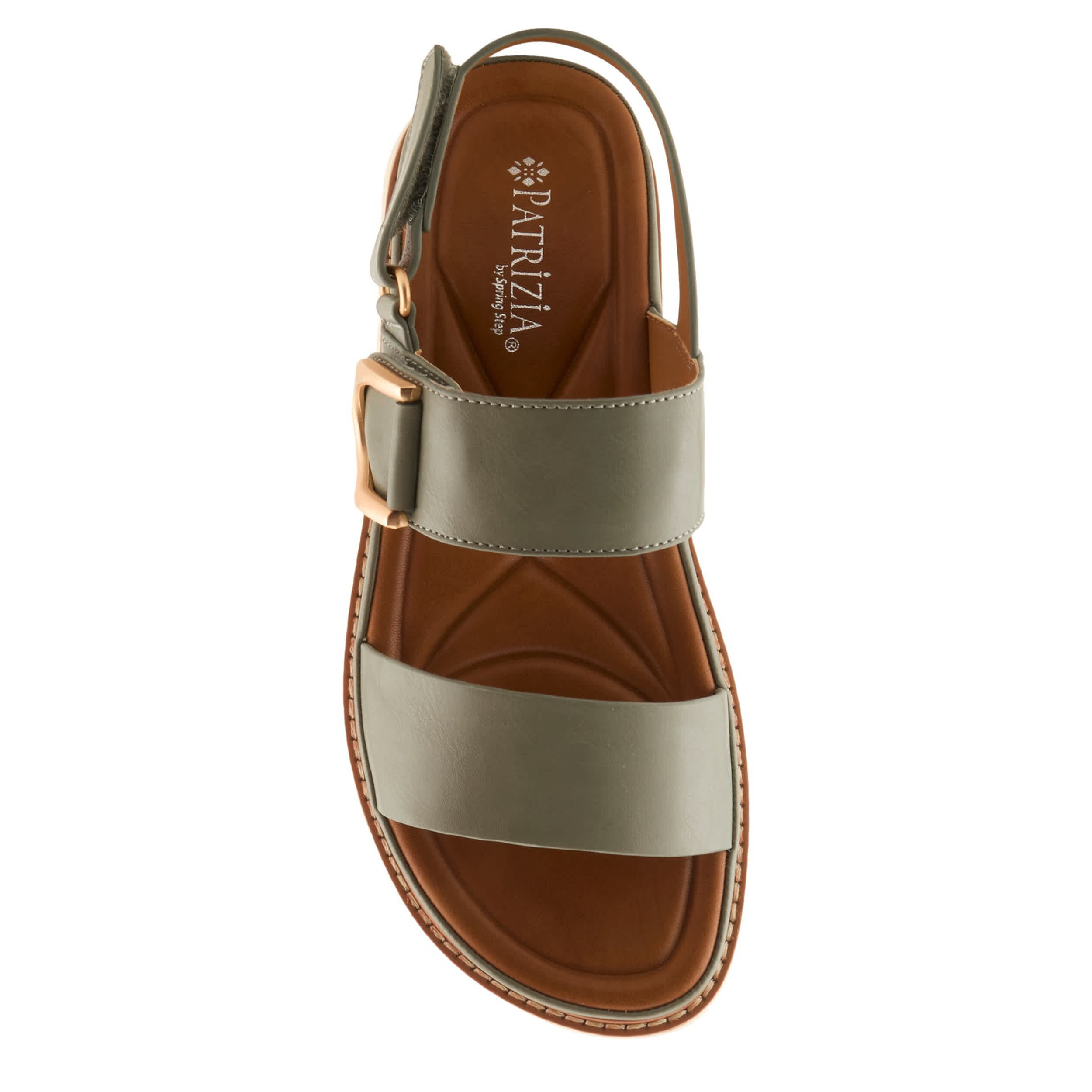 PATRIZIA-WOMENS MARYADA SLIDE SANDAL-OLIVE & 