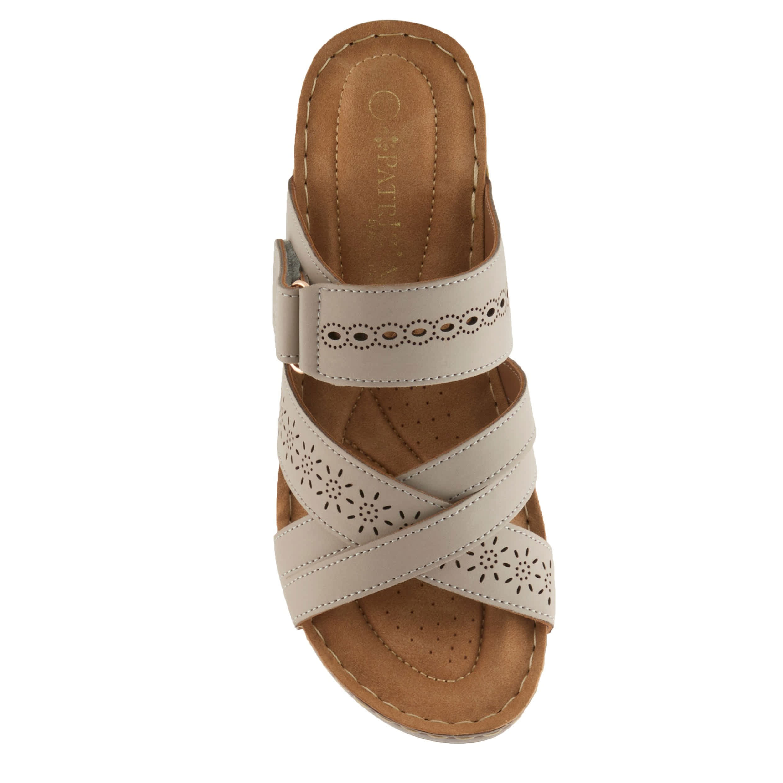 PATRIZIA-WOMENS AURATAY-B  SANDAL-STONE & 