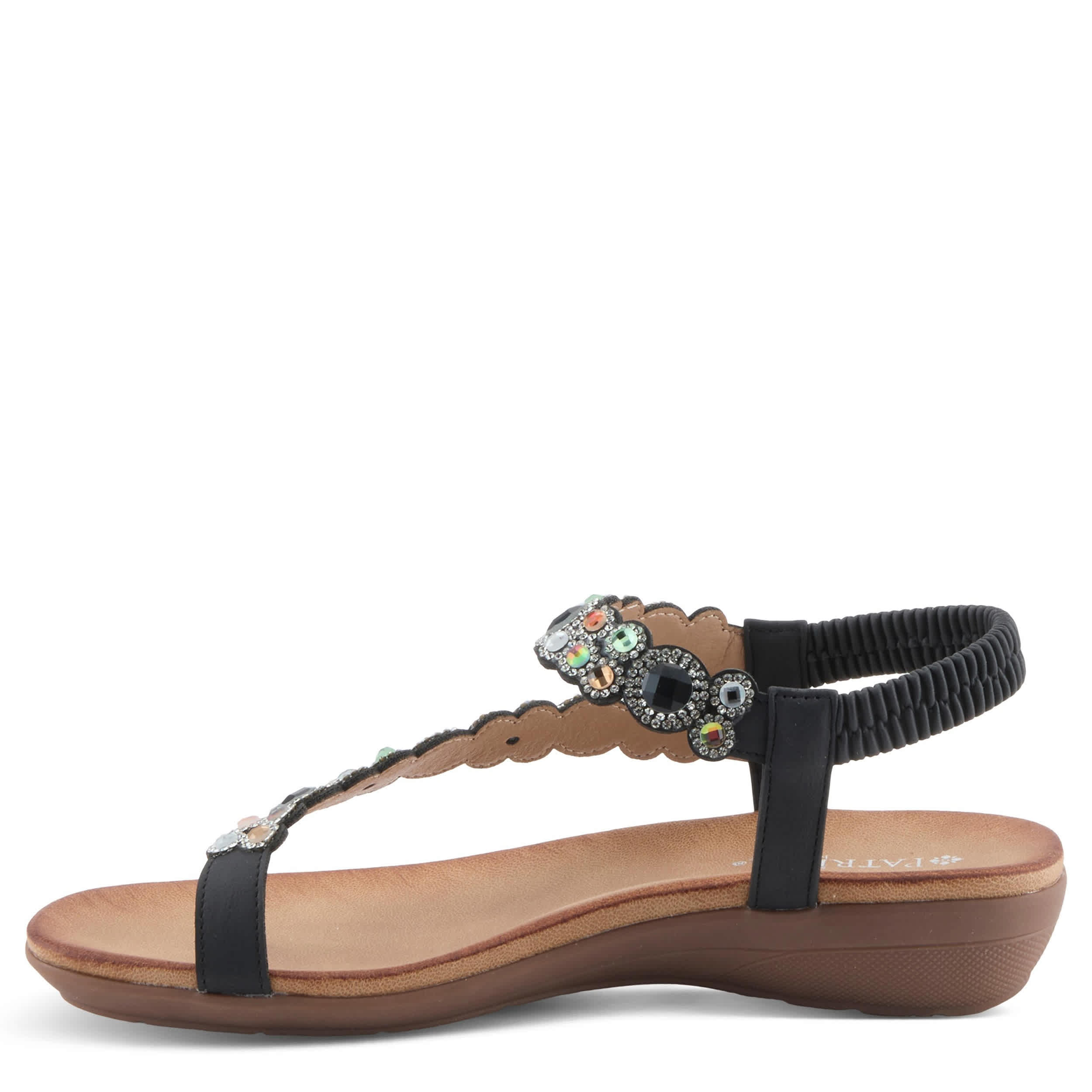 PATRIZIA-WOMENS SANJUAN COMFORT SANDAL-BLACK & 