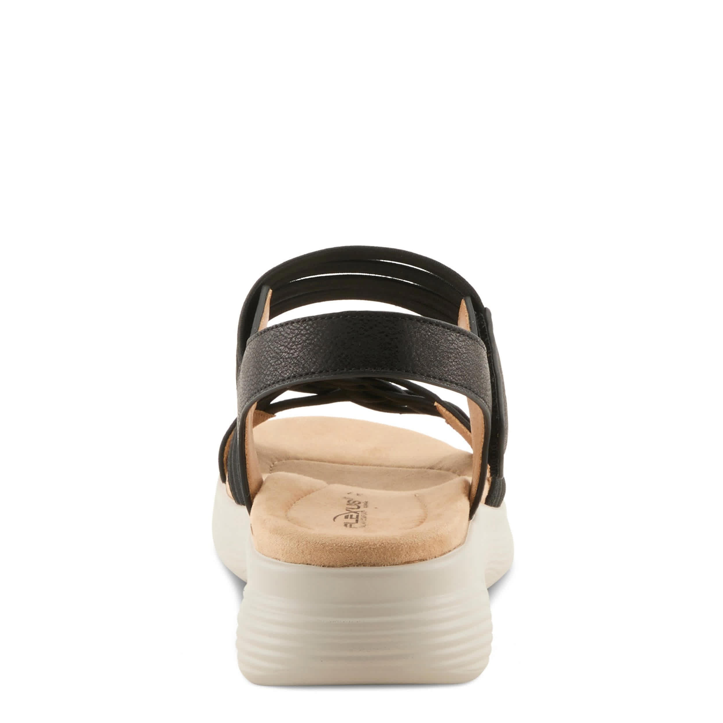 Flexus-WOMENS DELOSA SANDAL-BLACK & 