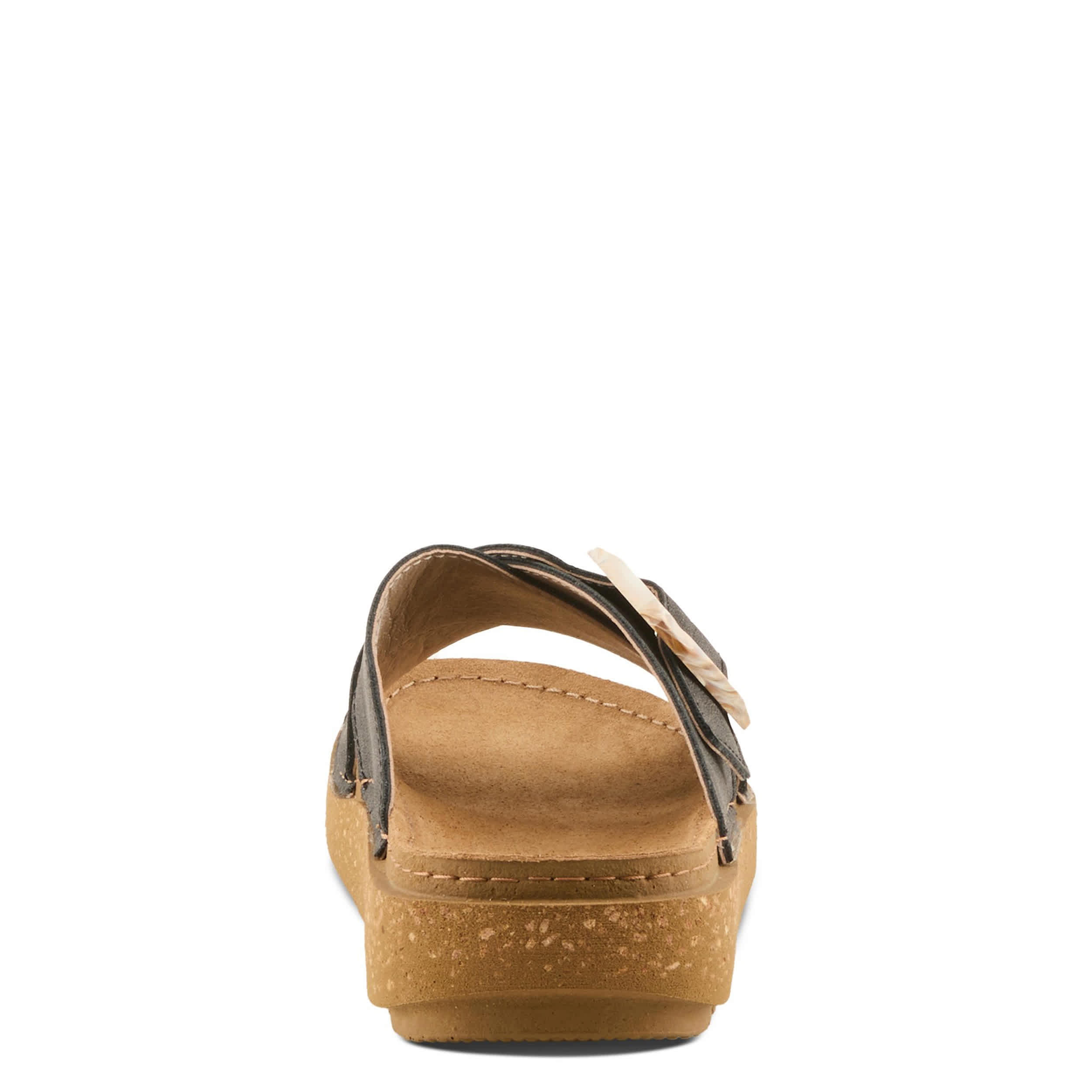 Flexus-WOMENS ASPA SLIDE SANDAL-BLACK & 