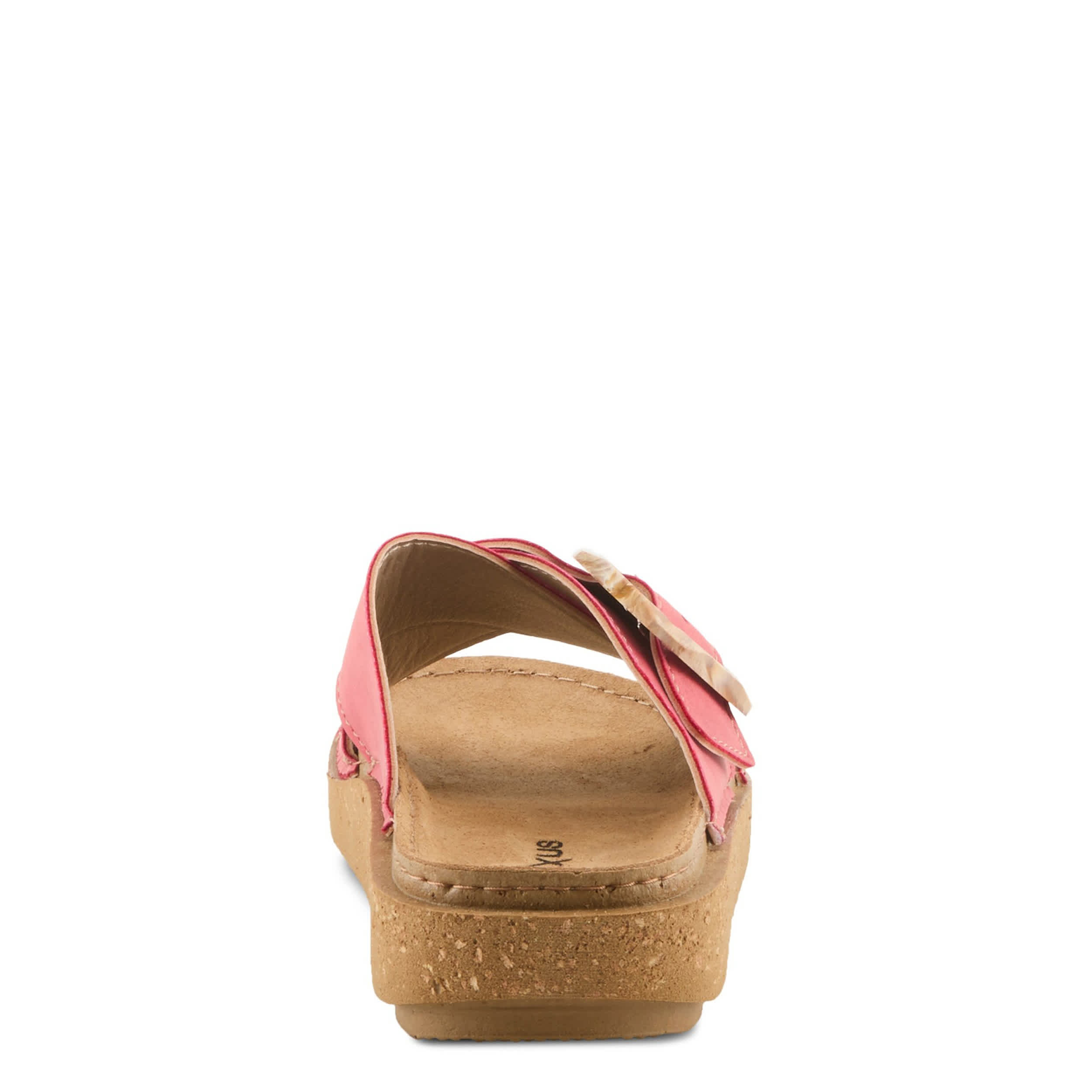 Flexus-WOMENS ASPA SLIDE SANDAL-RED & 