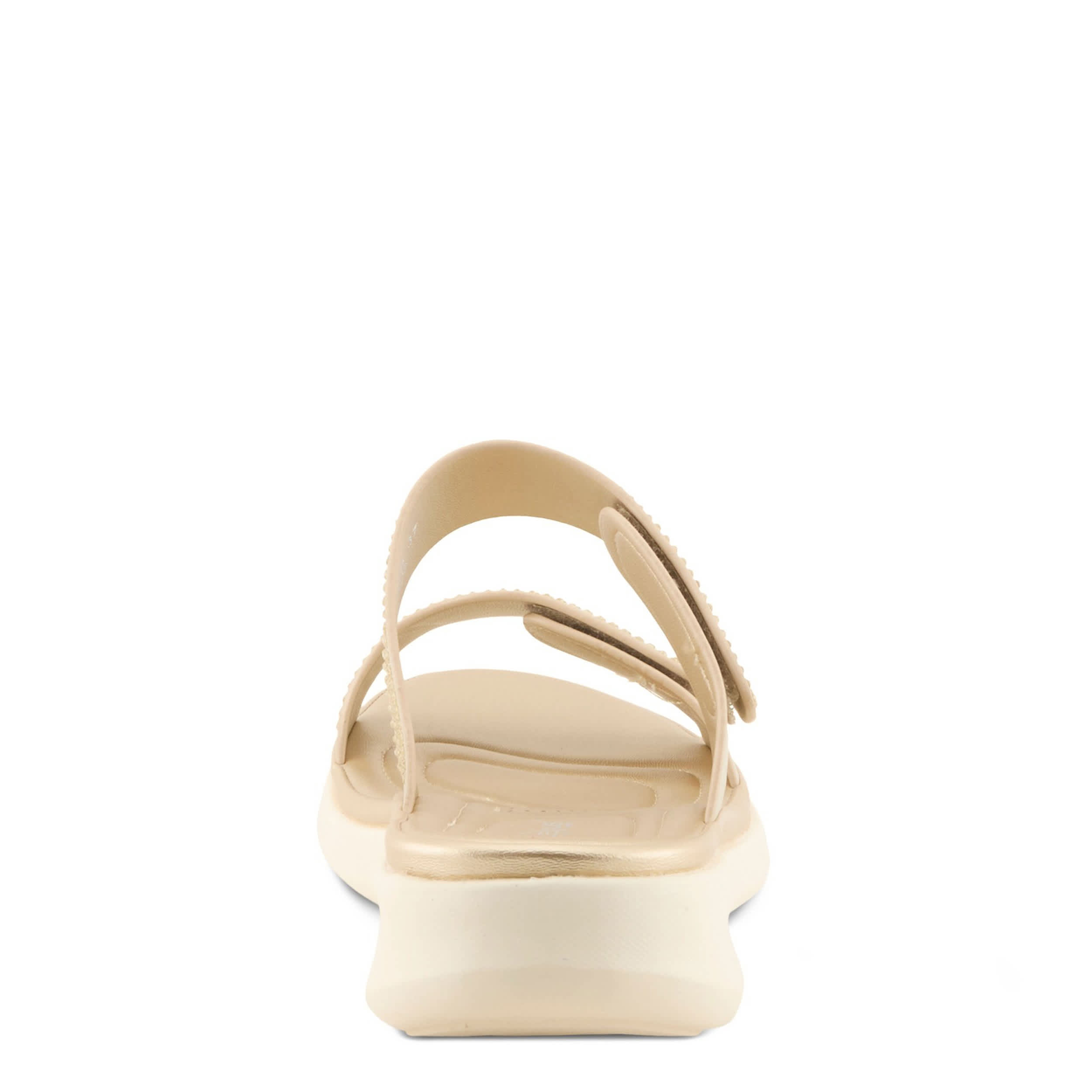 Flexus-WOMENS BLING SLIDE-GOLD & 