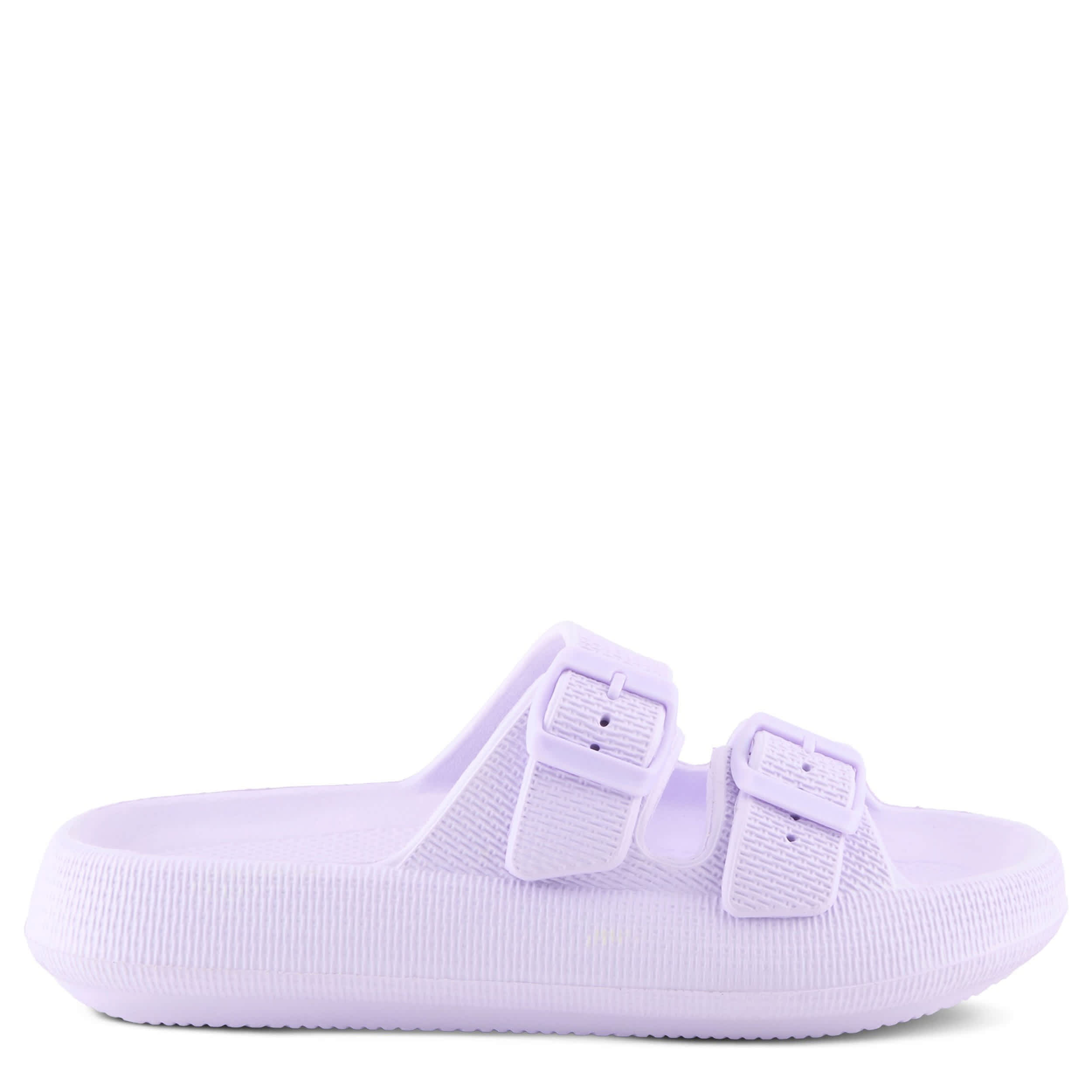 Flexus-WOMENS BUBBLES SLIDE-LILAC & 