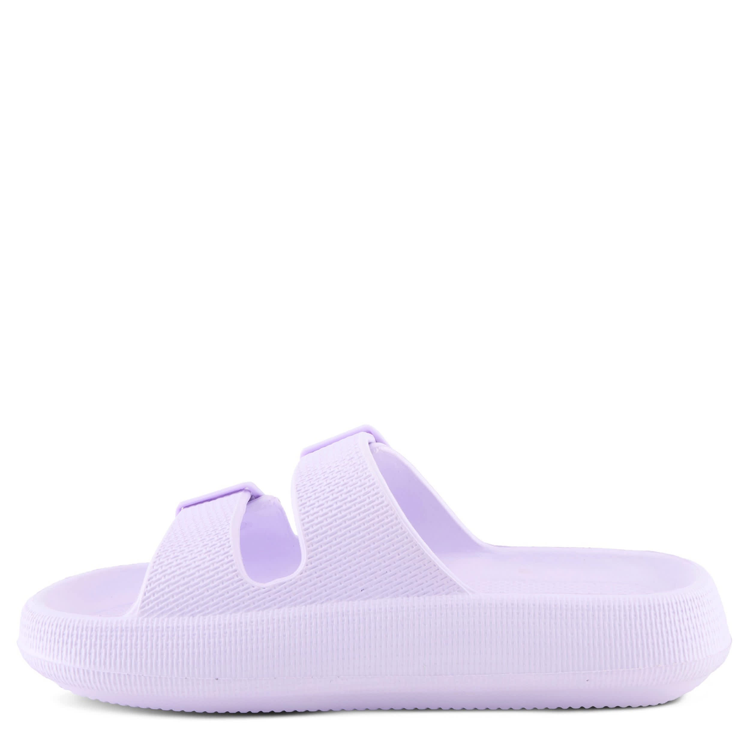 Flexus-WOMENS BUBBLES SLIDE-LILAC & 
