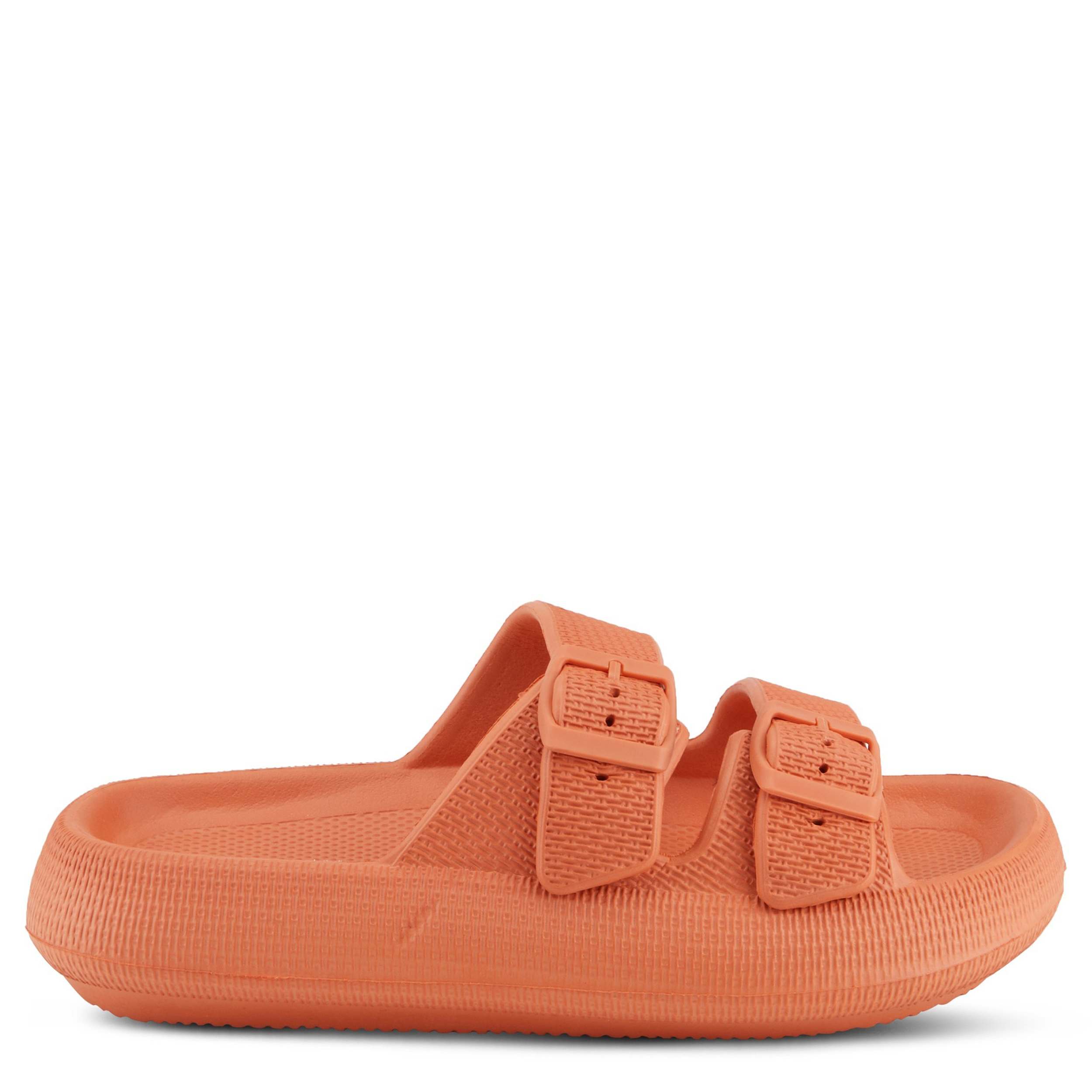 Flexus-WOMENS BUBBLES SLIDE-ORANGE & 