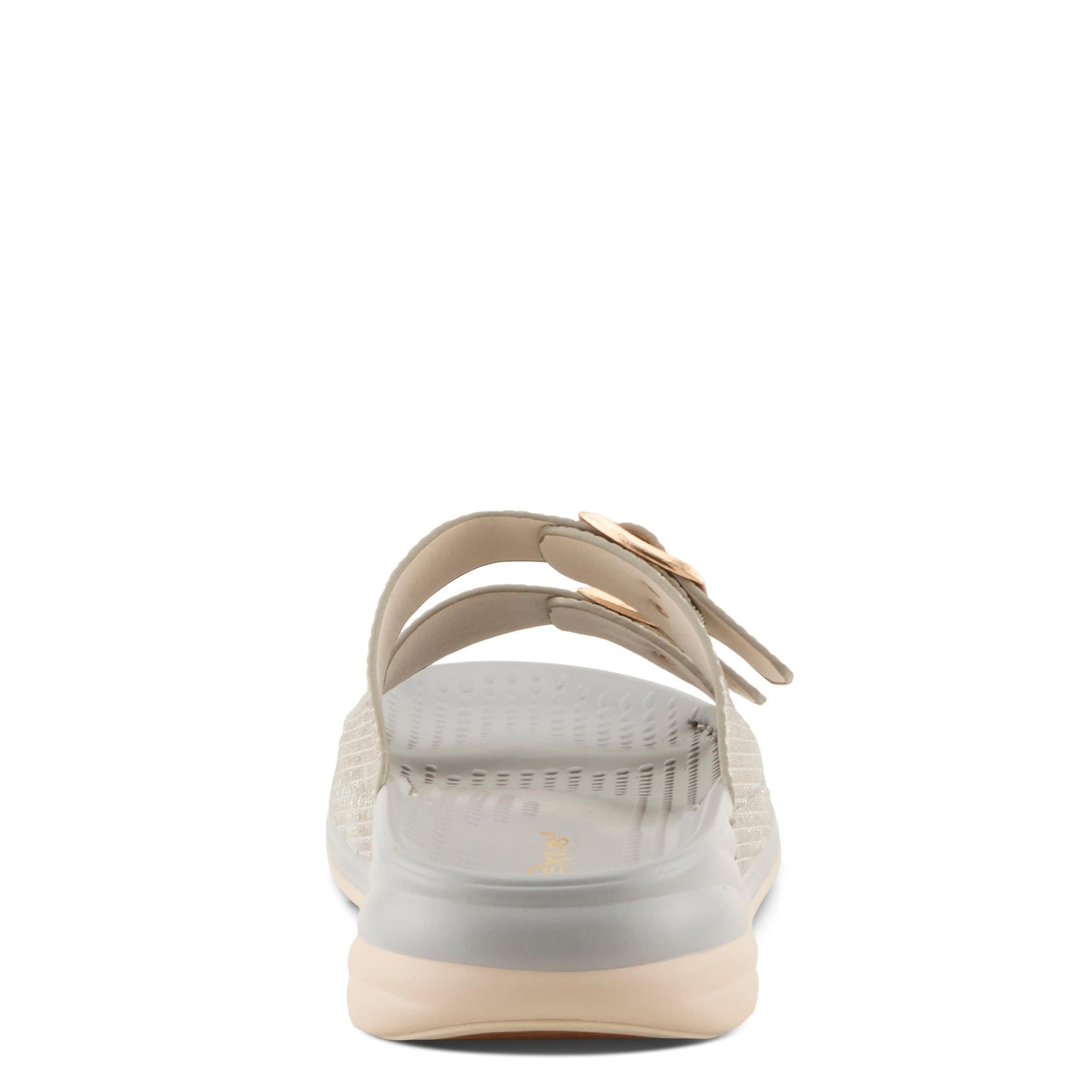Flexus-WOMENS BUTTERMERE SLIDE-GREY & MED METALLIC