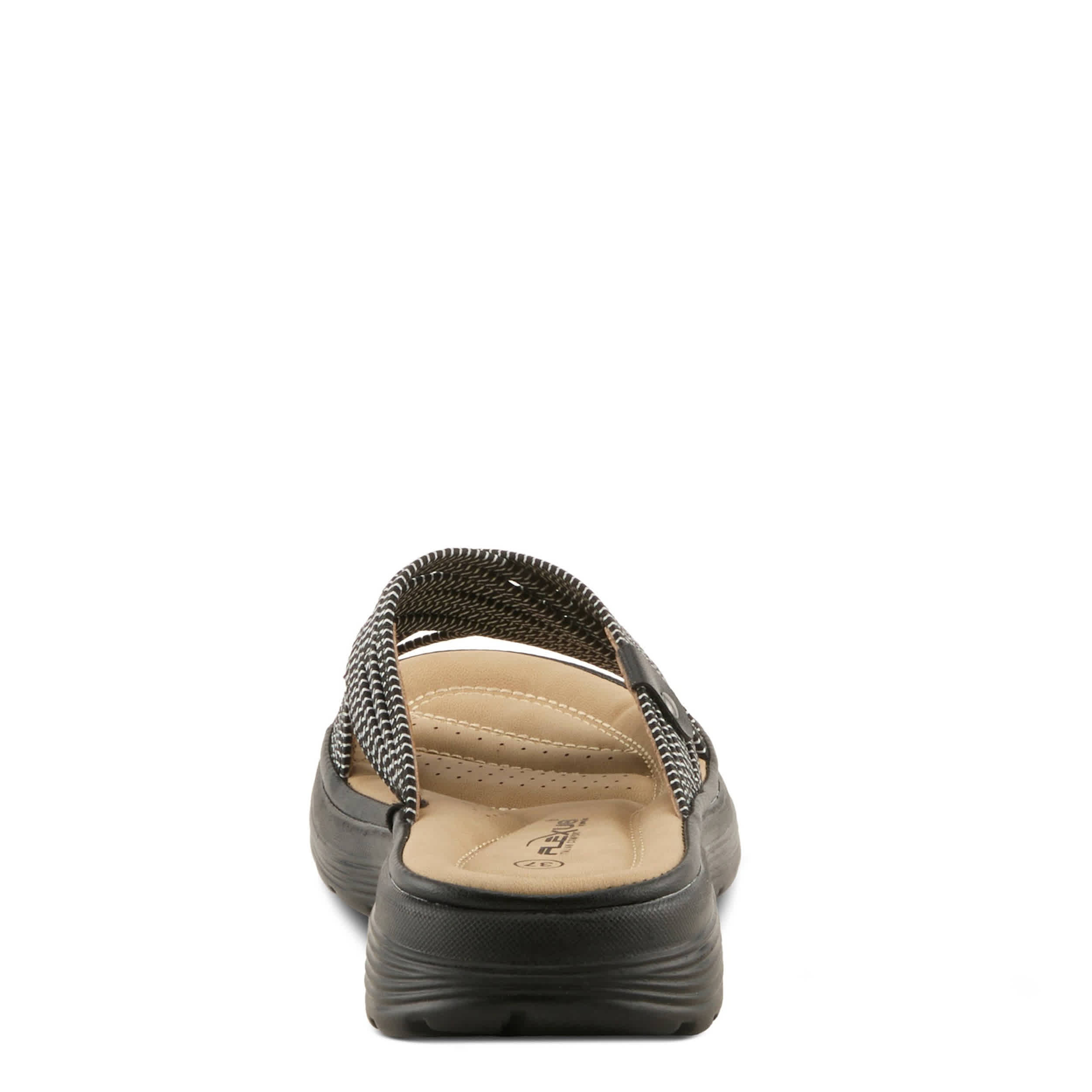 Flexus-WOMENS GASPIE SLIDE-BLACK & 