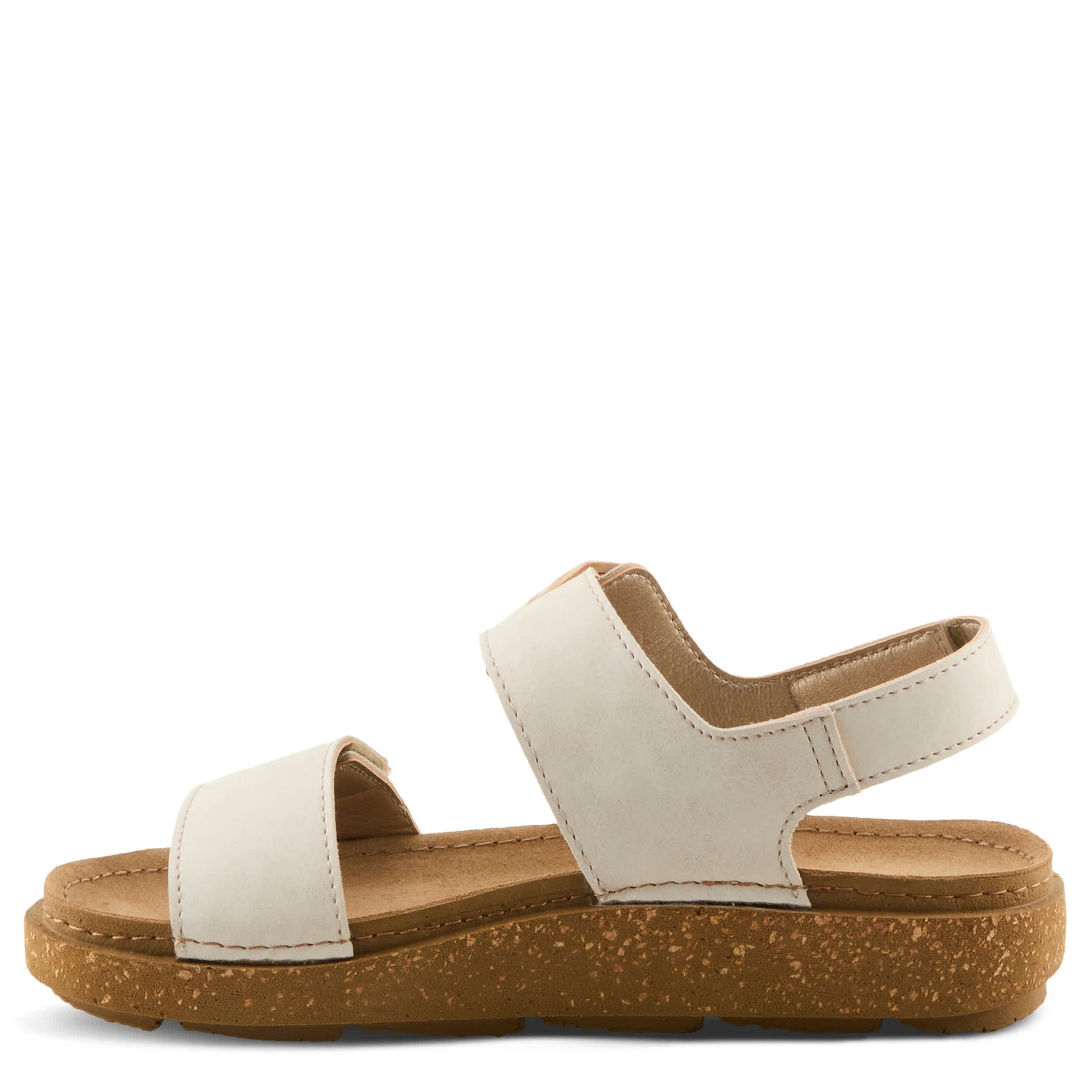 Flexus-WOMENS BRAVIES COMFORT SANDAL-BONE & 