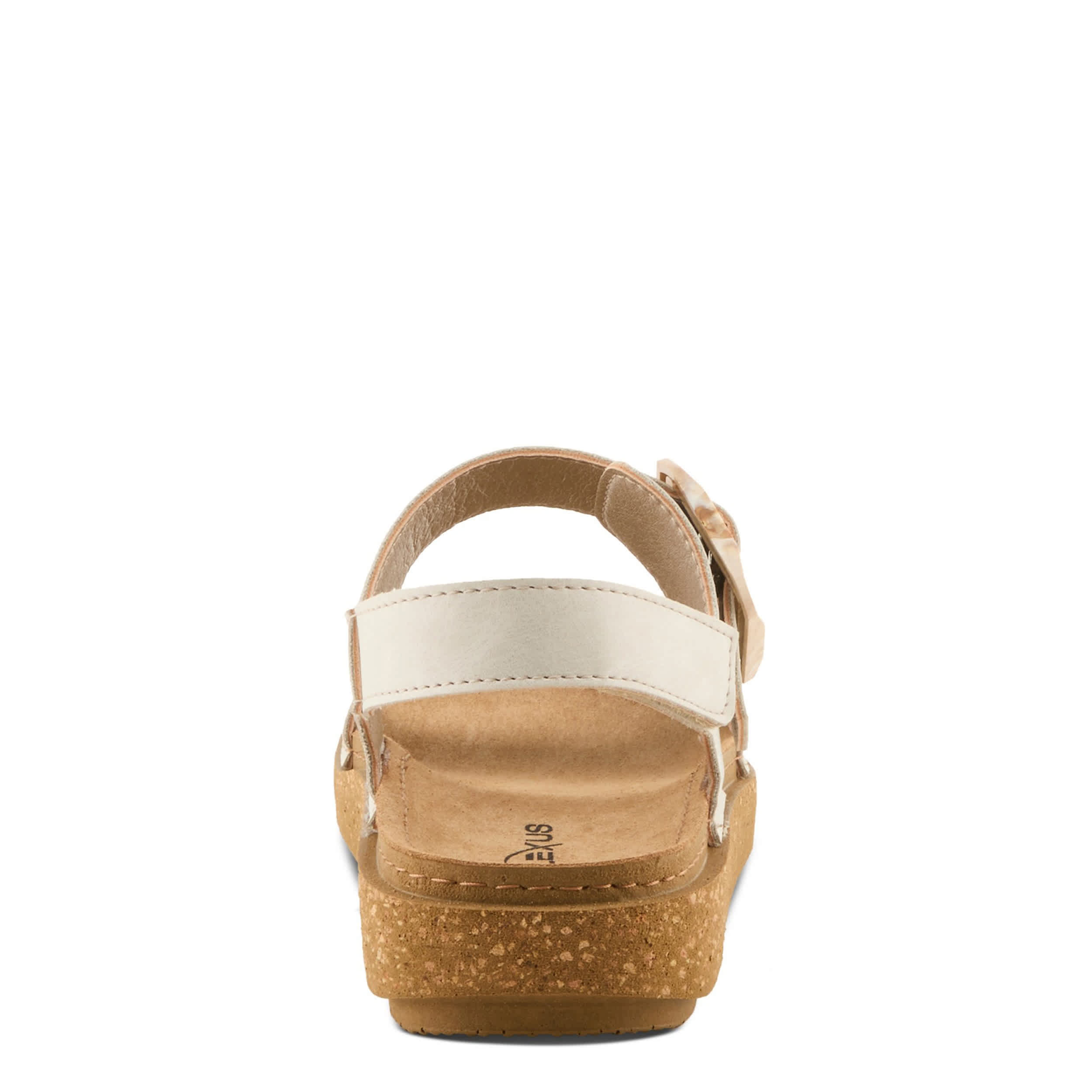 Flexus-WOMENS BRAVIES COMFORT SANDAL-BONE & 