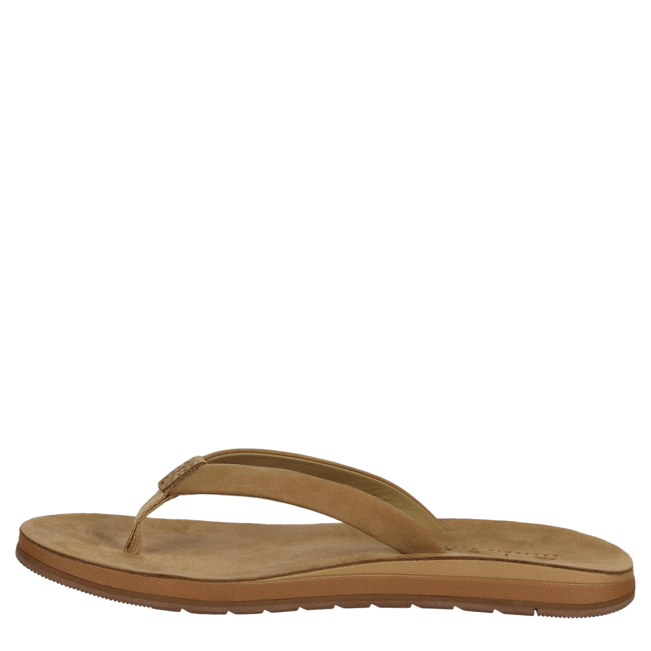 REEF-WOMENS OJAI CLASSIC SLIM FLIP FLOP-TAN & 