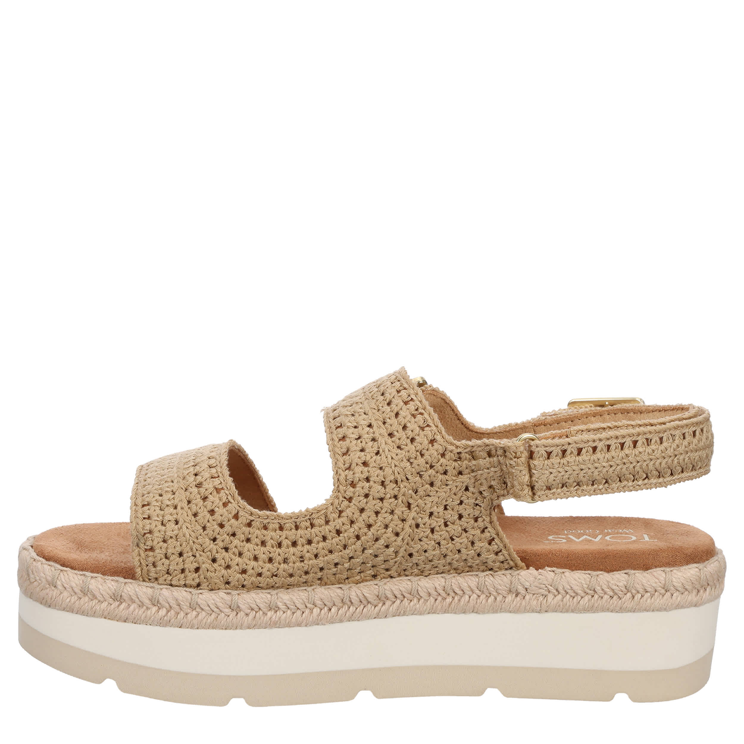 TOMS-WOMENS GIANA WEDGE SANDAL-NATURAL & 