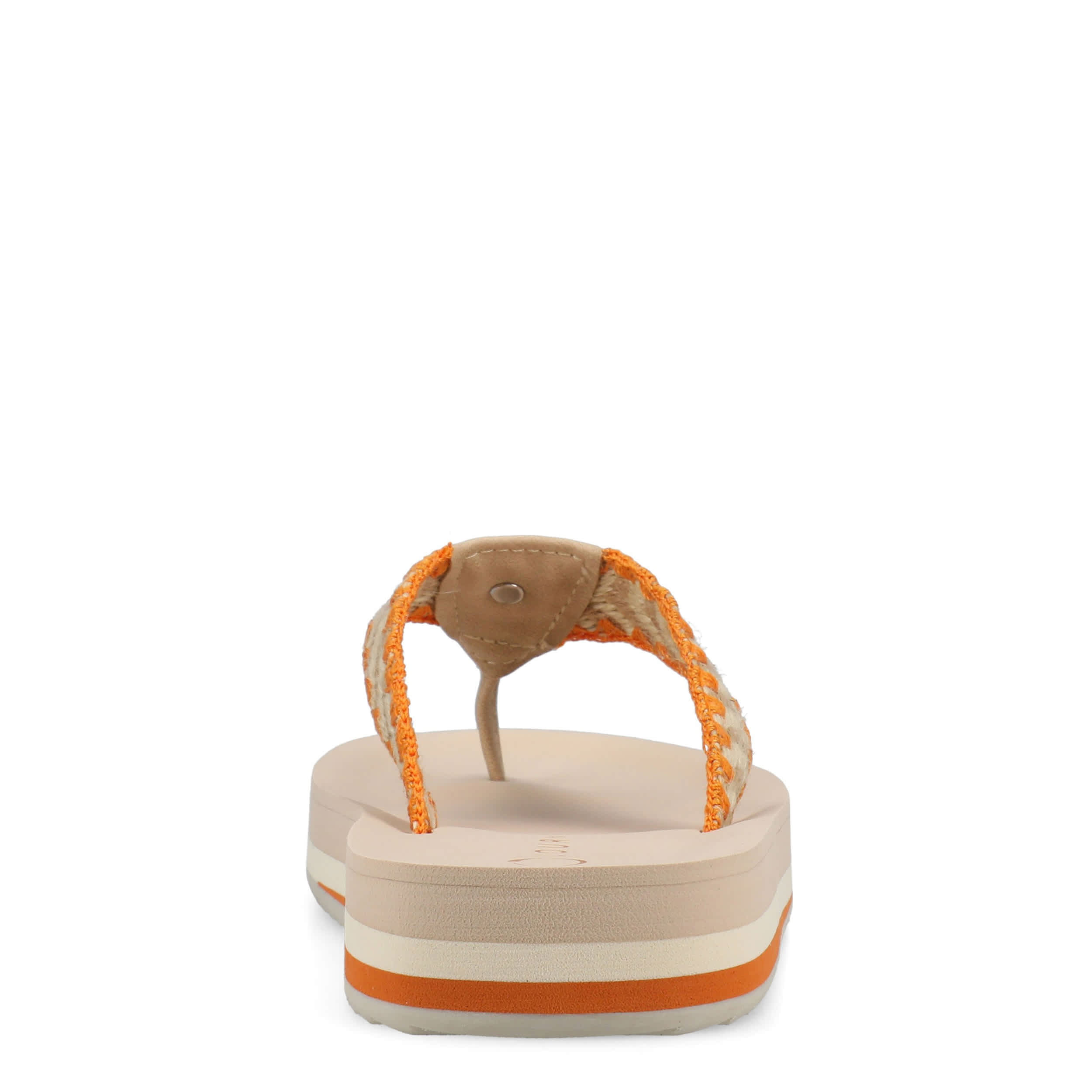 JOURNEE COLLECTION-WOMENS ELODDIE FLIP FLOP SANDAL-TAN & 