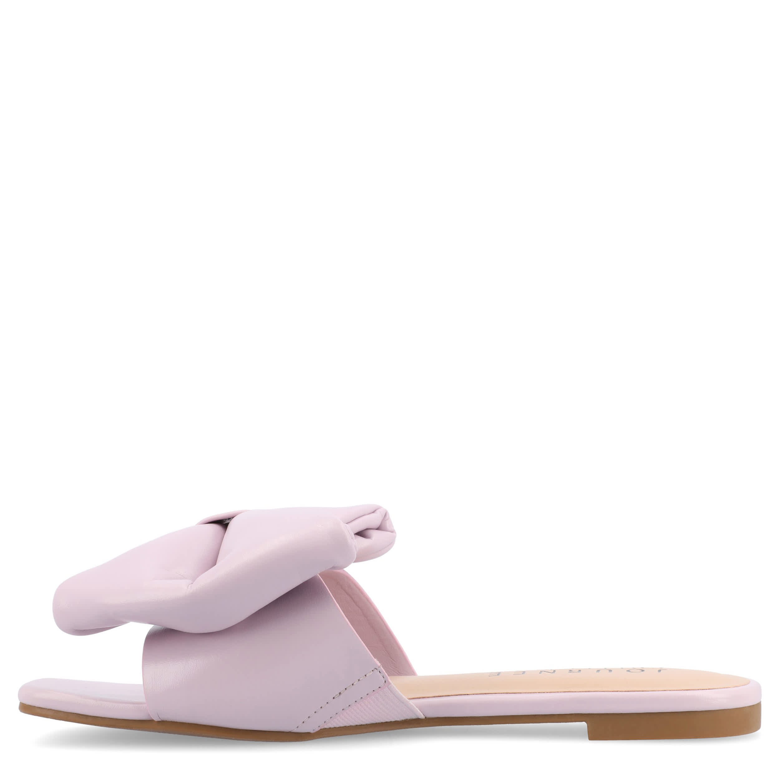 JOURNEE COLLECTION-WOMENS FAYRE SLIP ON SANDAL-LILAC & 