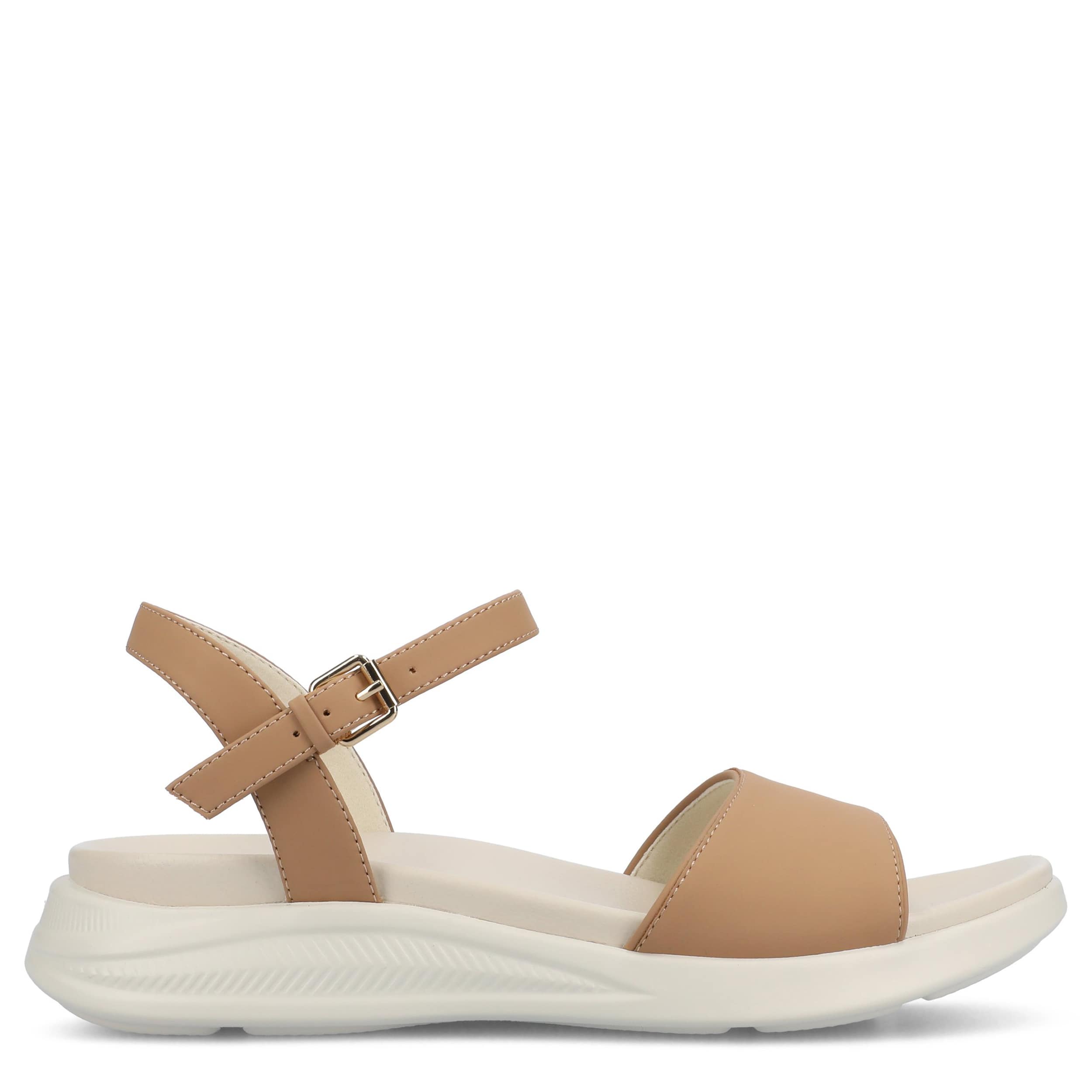 JOURNEE COLLECTION-WOMENS JAYLEE SANDAL-SAND & 