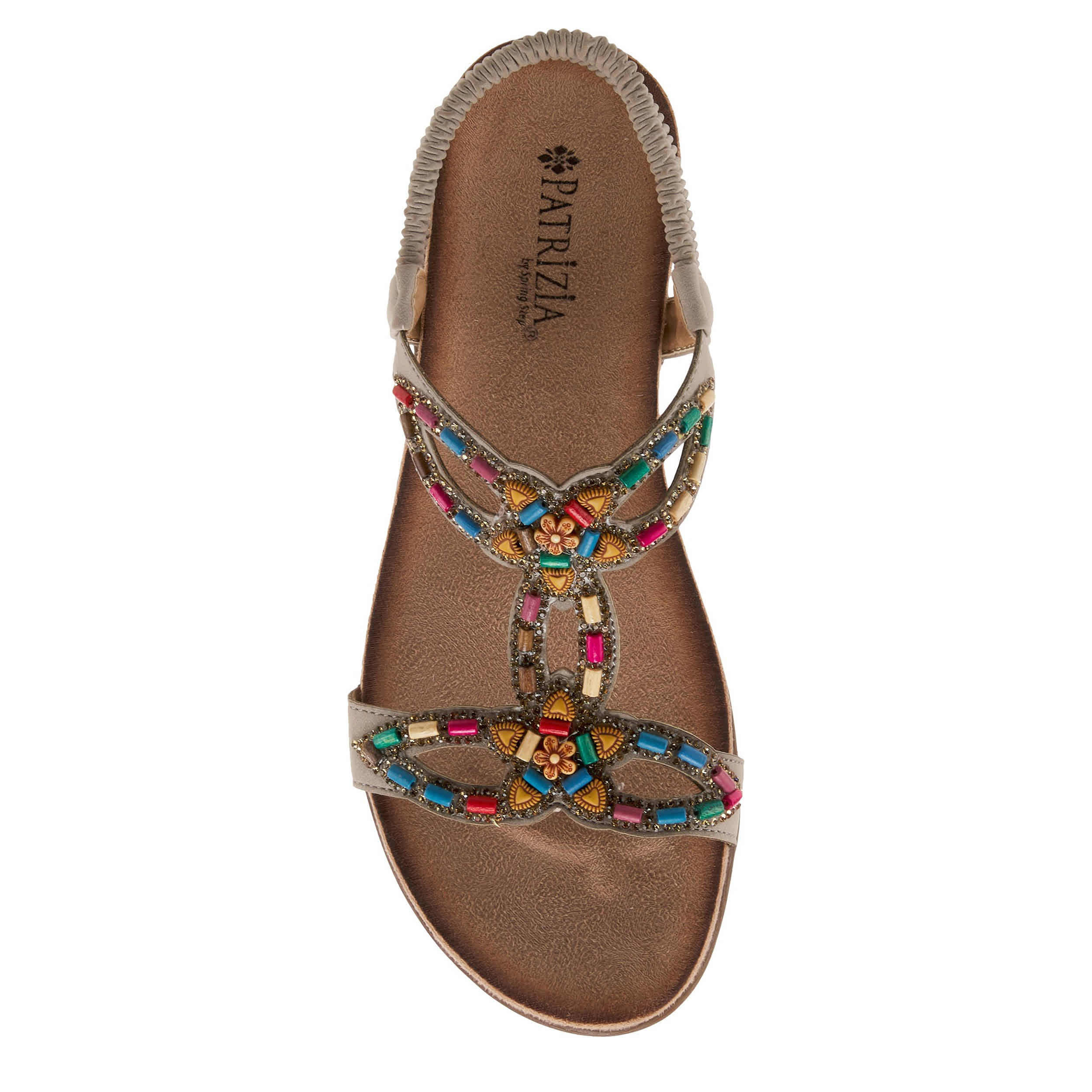 PATRIZIA-WOMENS VOLCANIC SANDAL-GREY & MULTICOLOR