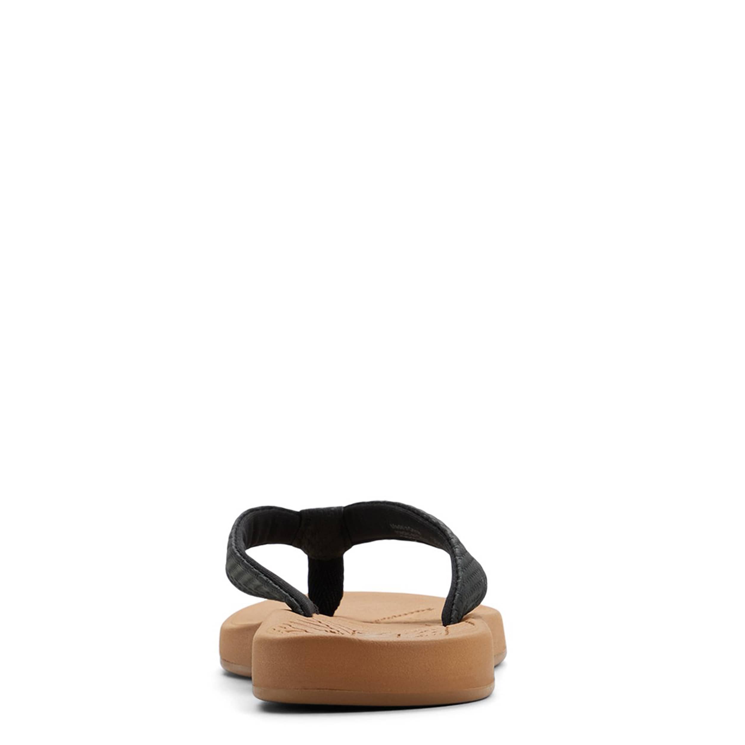 ROXY-WOMENS DEELIAH III FLIP FLOP-BLACK & 