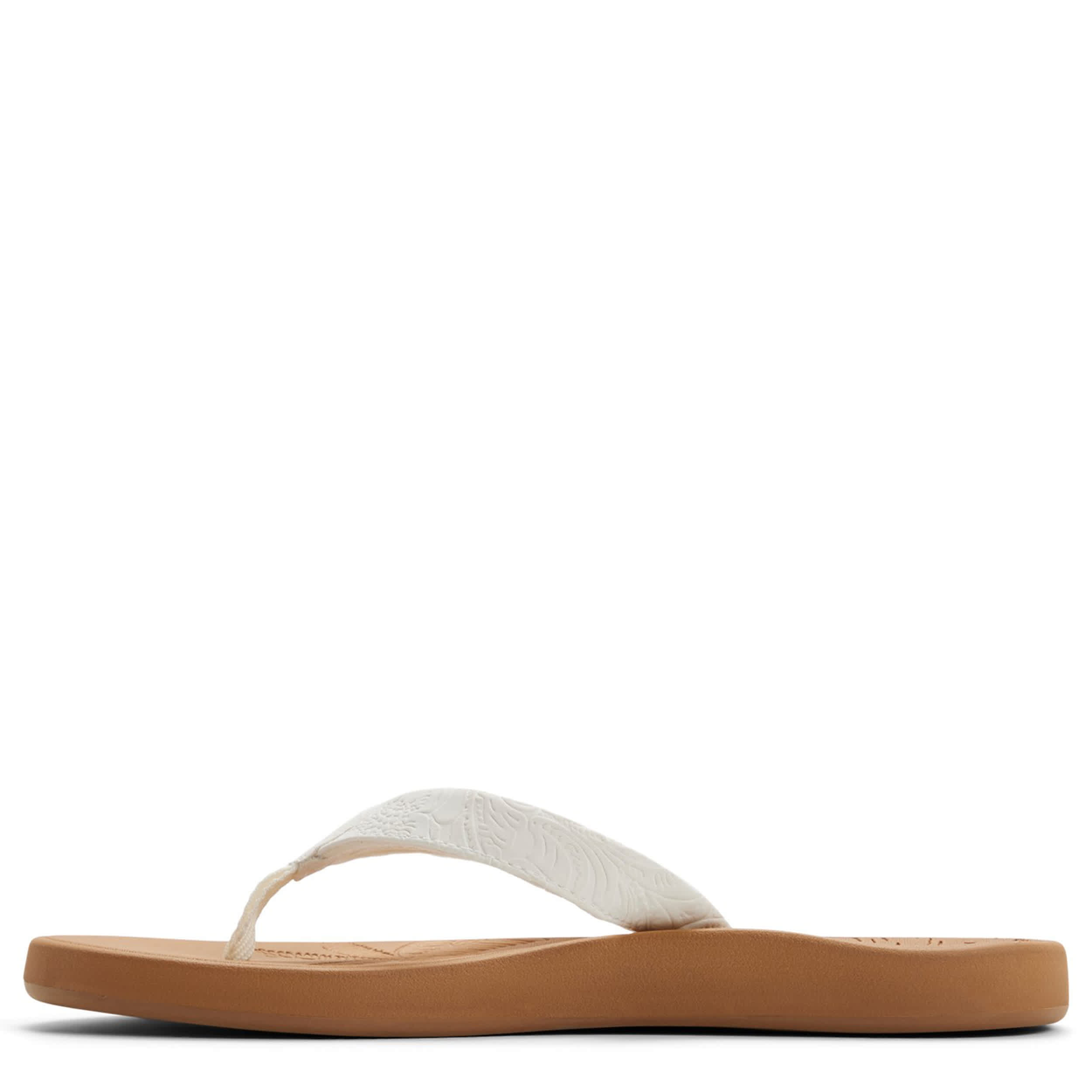 ROXY-WOMENS DEELIAH III FLIP FLOP-LATTE & 