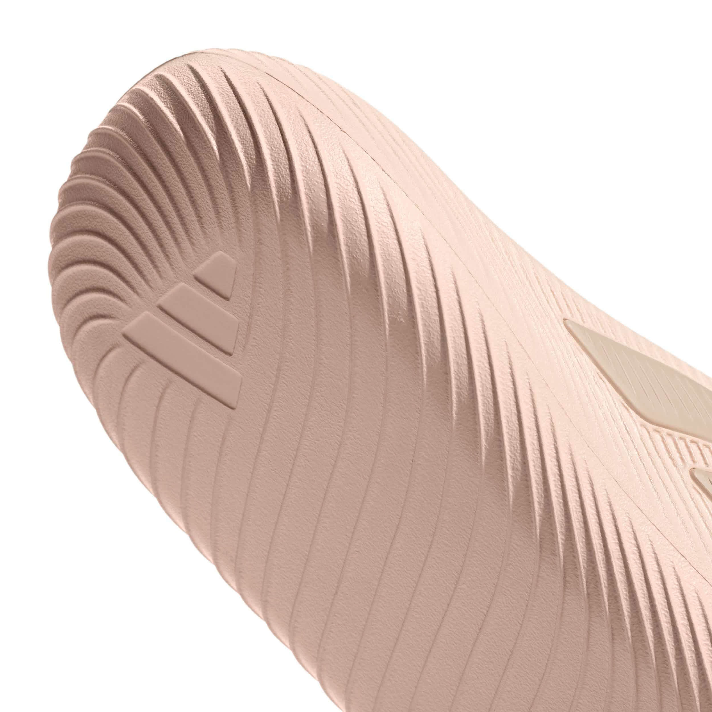 ADIDAS-WOMENS PURECHILL SLIDE-PALE GREY & TAUPE