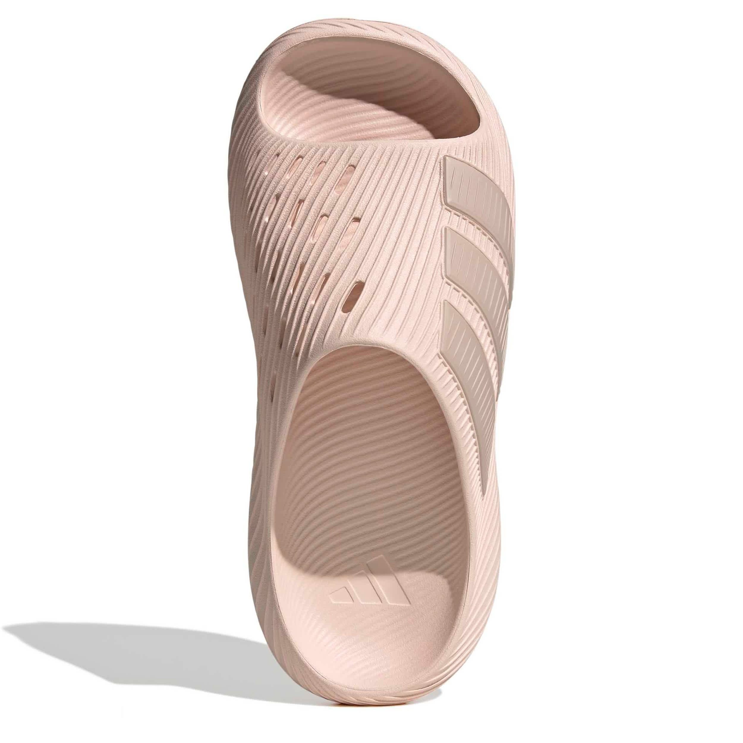 ADIDAS-WOMENS PURECHILL SLIDE-PALE GREY & TAUPE