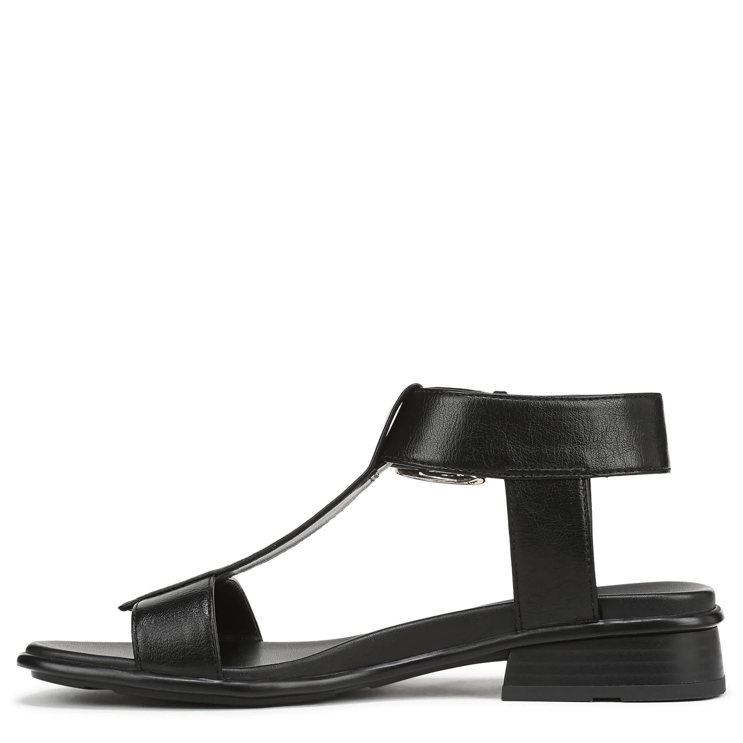 NATURALIZER-WOMENS EASTON SANDAL-BLACK & 