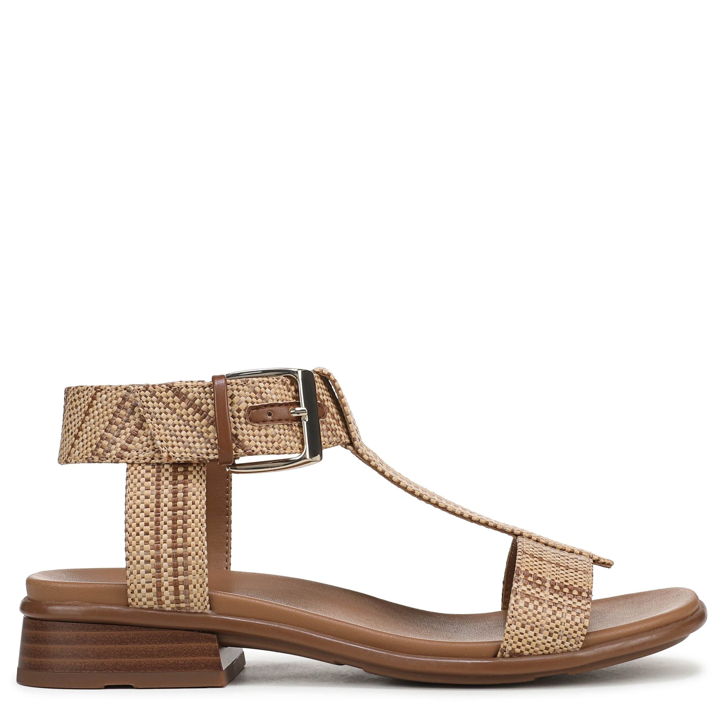 NATURALIZER-WOMENS EASTON SANDAL-NATURAL & BEIGE