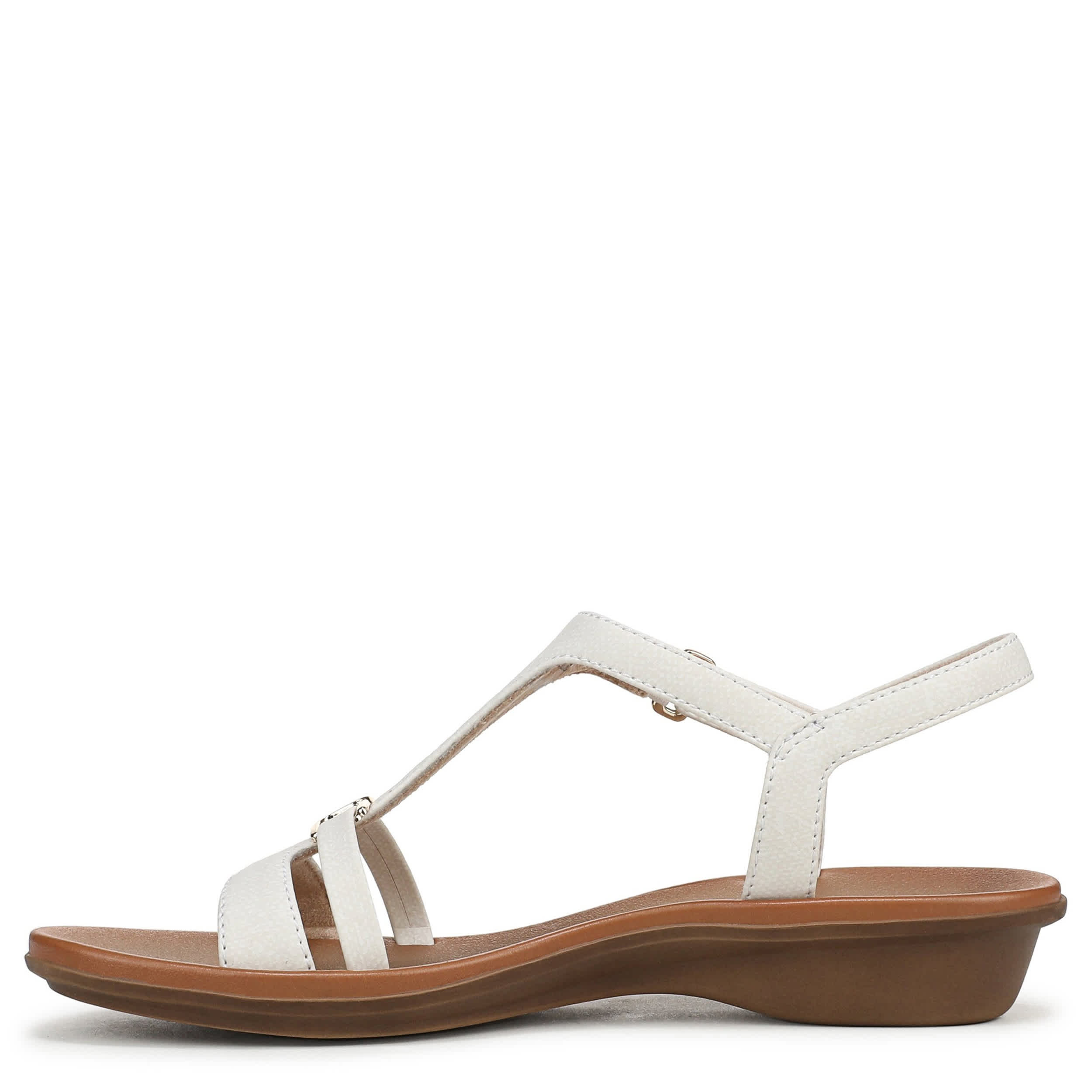 NATURALIZER-WOMENS SOFIA SANDAL-OFF WHITE & 