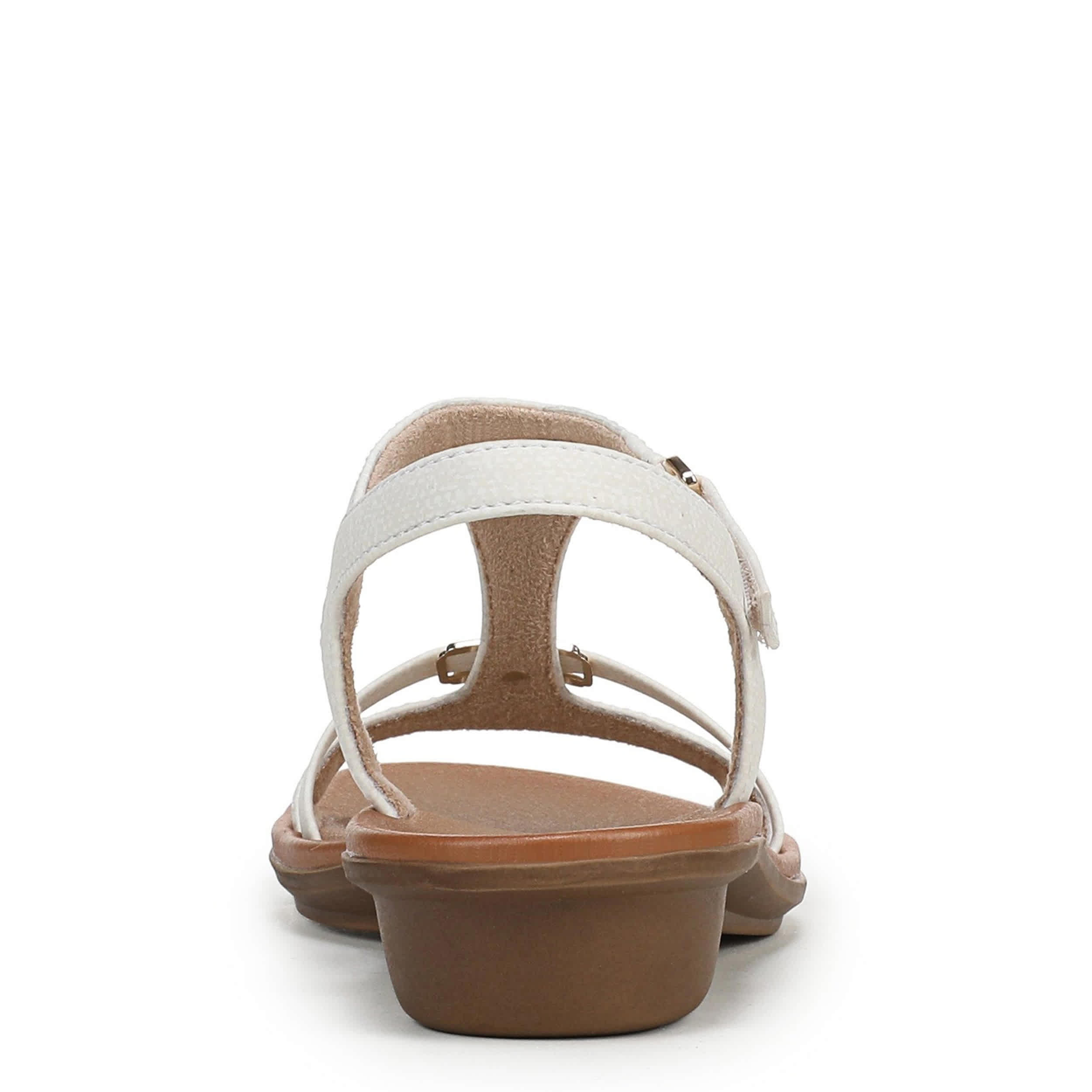 NATURALIZER-WOMENS SOFIA SANDAL-OFF WHITE & 