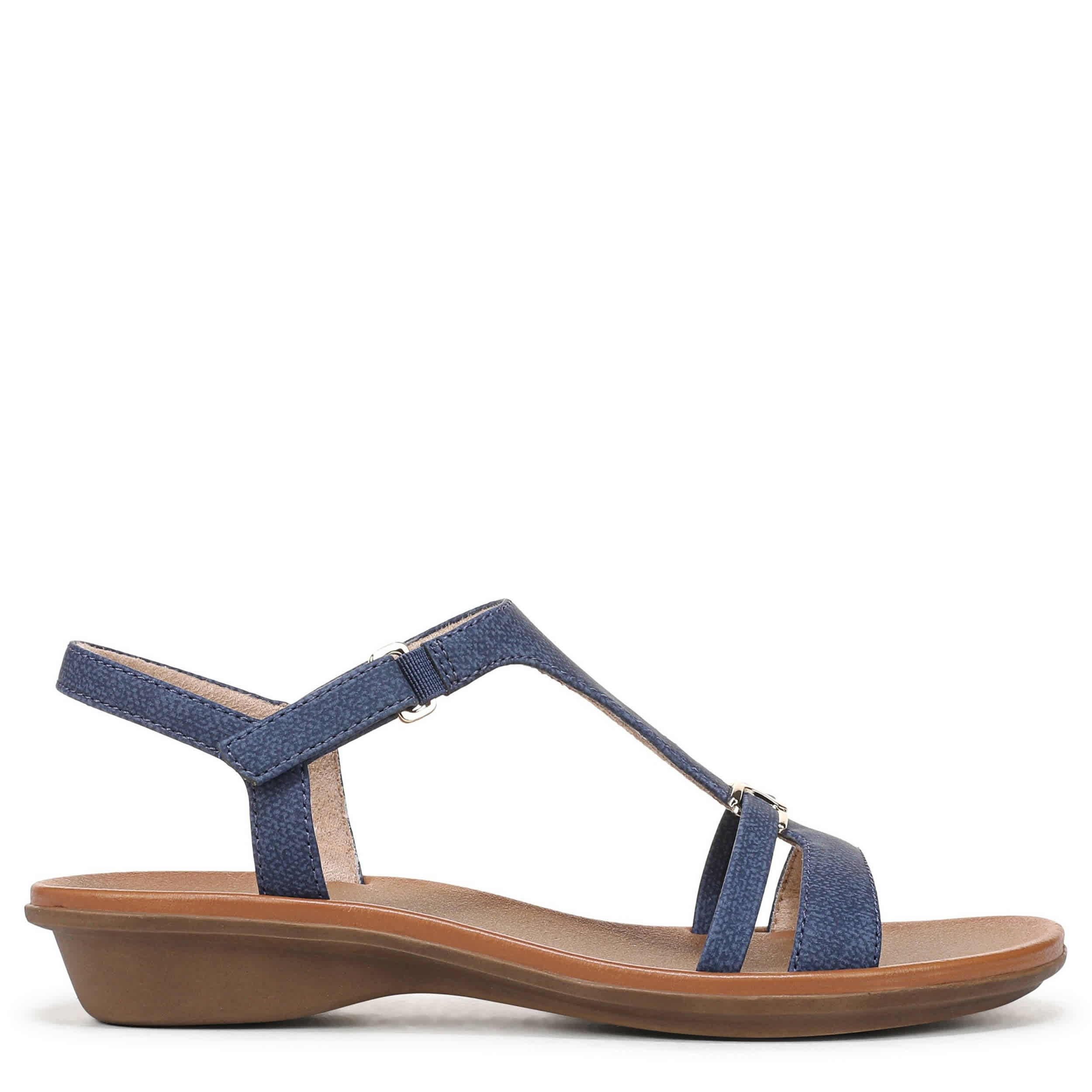 NATURALIZER-WOMENS SOFIA SANDAL-NAVY & 