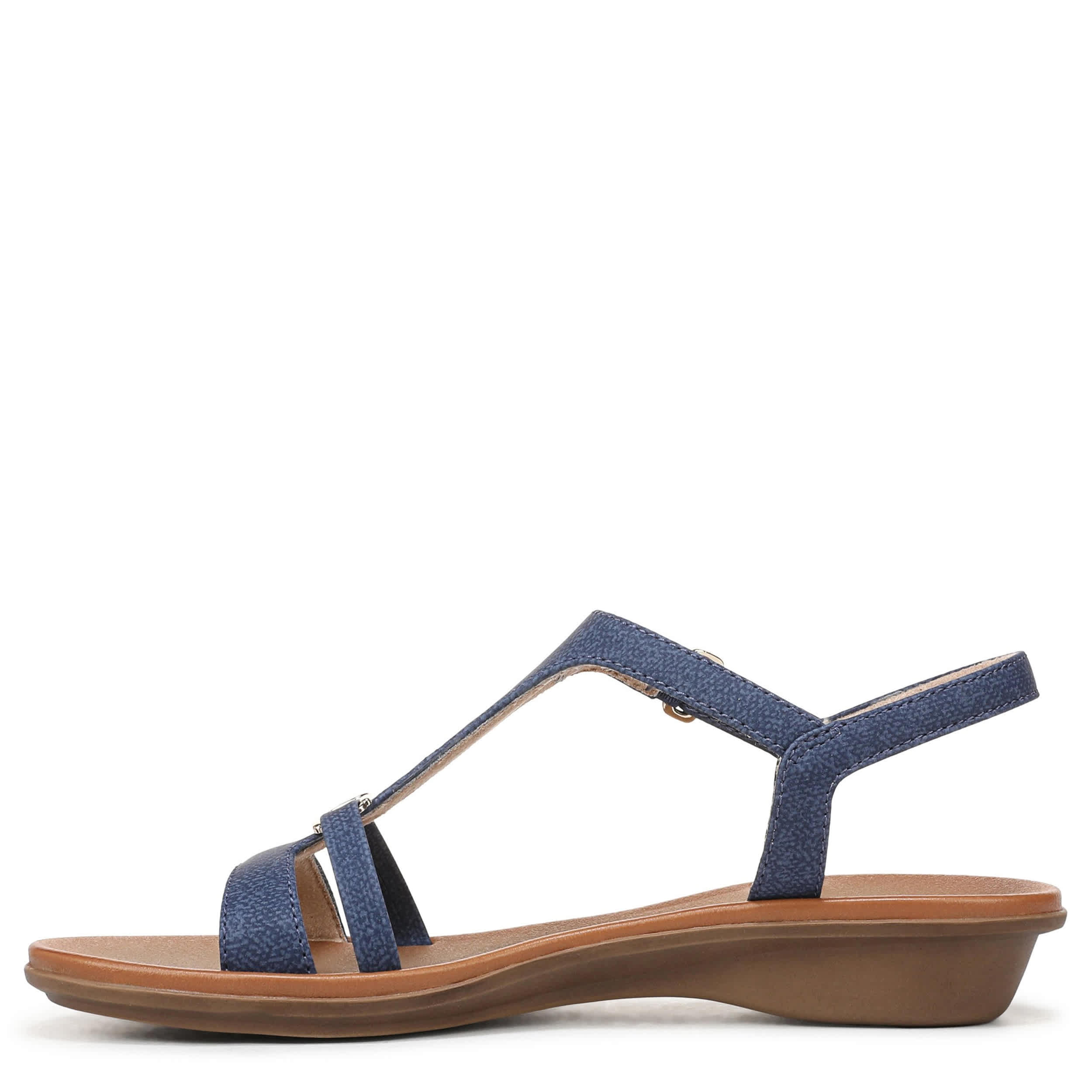 NATURALIZER-WOMENS SOFIA SANDAL-NAVY & 