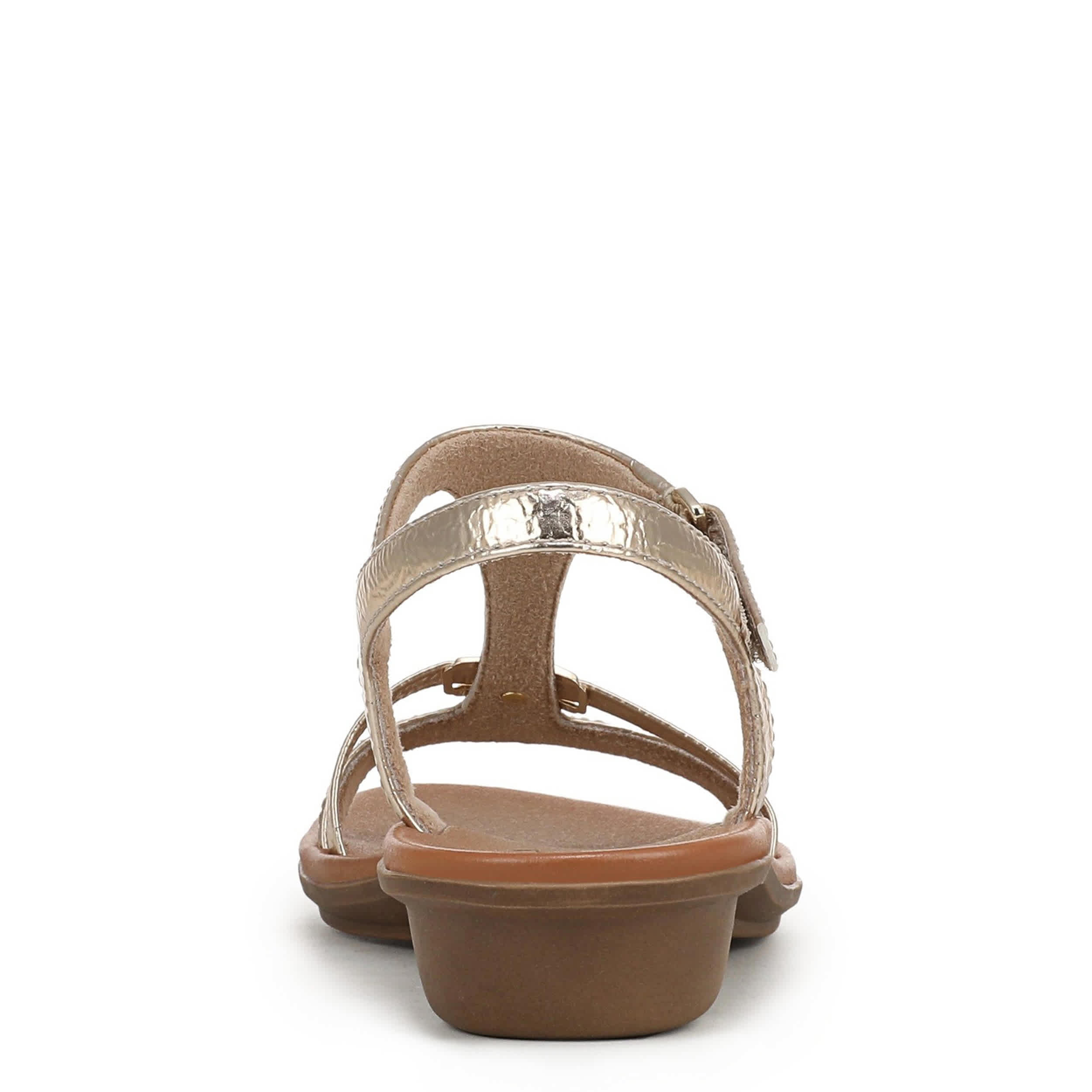 NATURALIZER-WOMENS SOFIA SANDAL-CHAMPAGNE & 