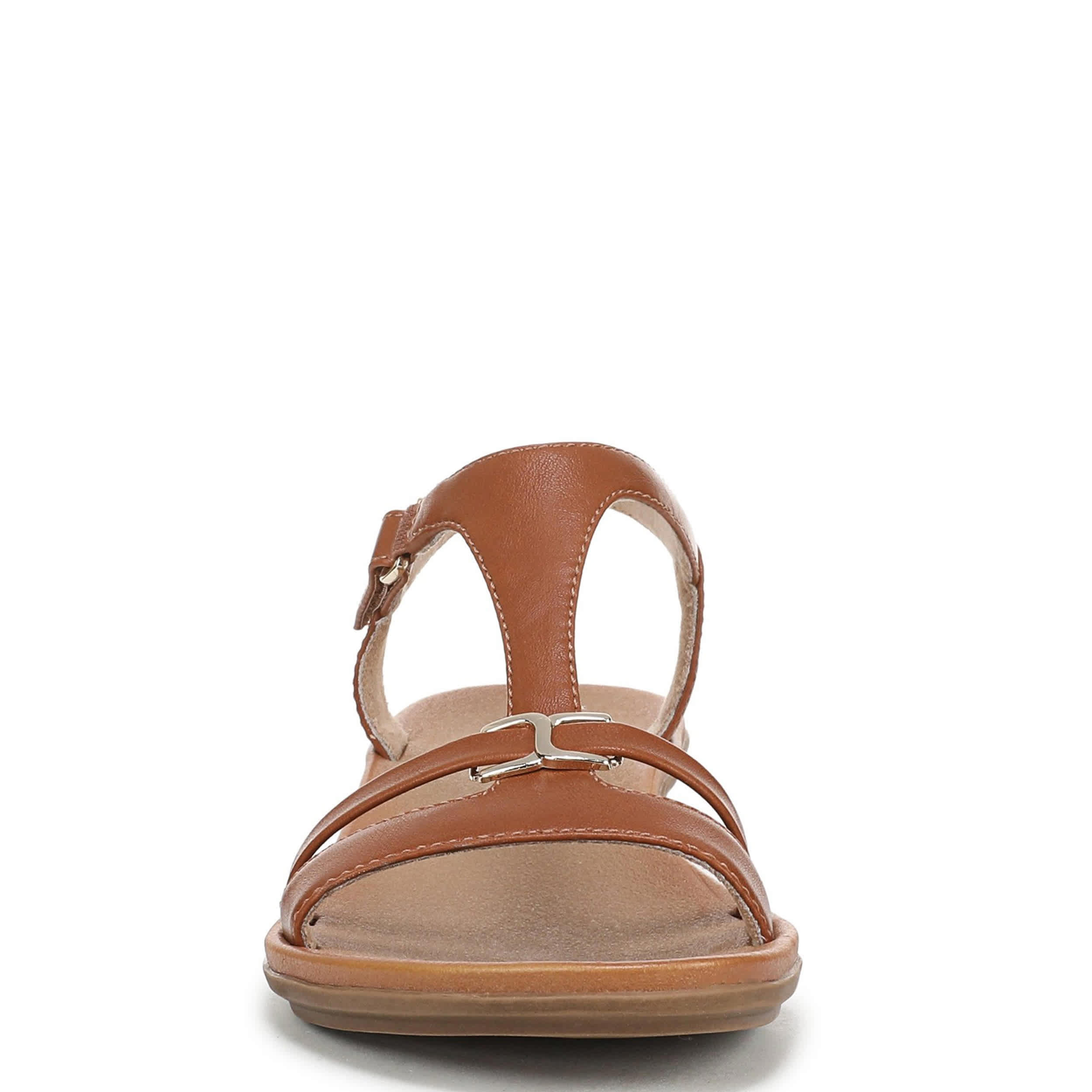 NATURALIZER-WOMENS SOFIA SANDAL-CHESTNUT & 