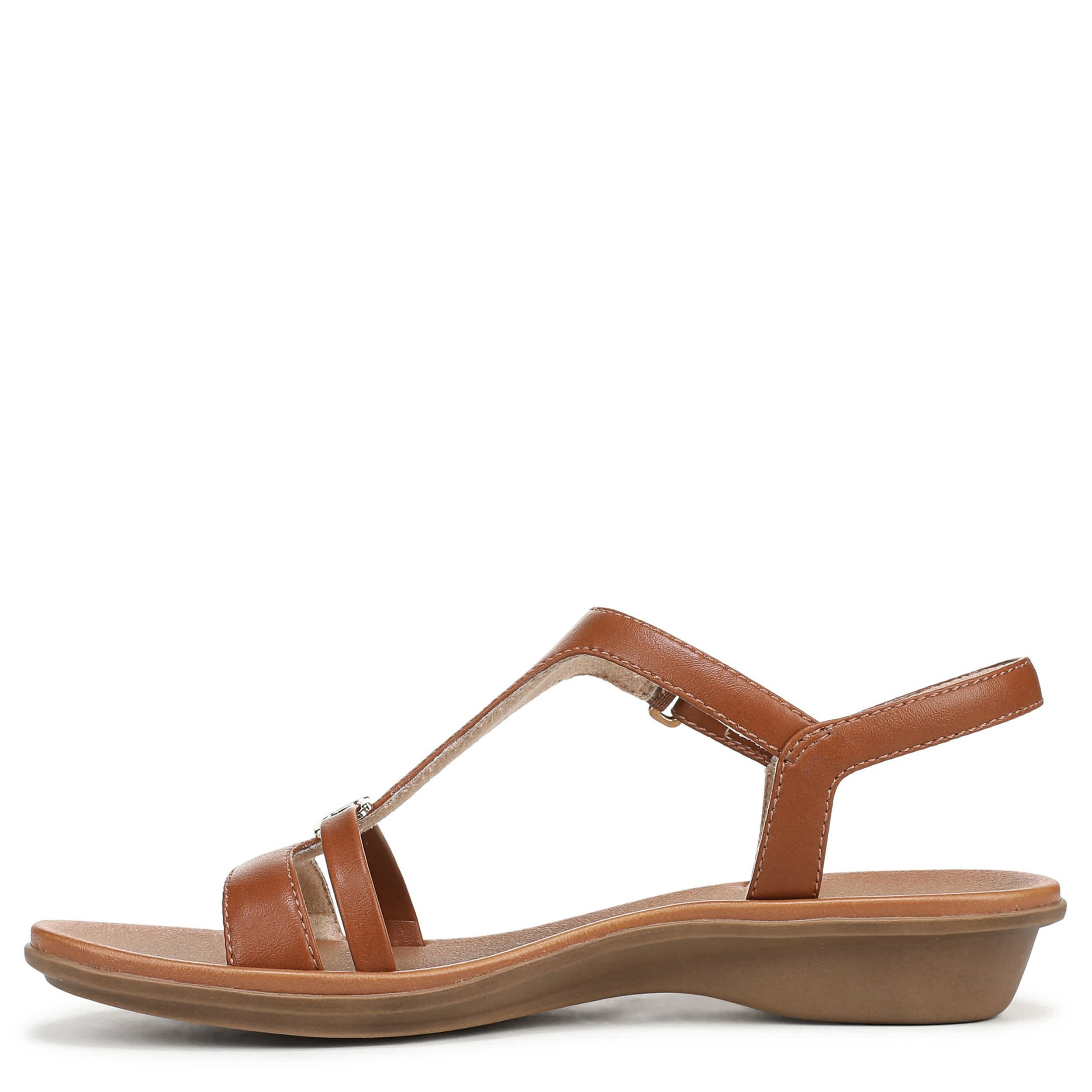NATURALIZER-WOMENS SOFIA SANDAL-CHESTNUT & 