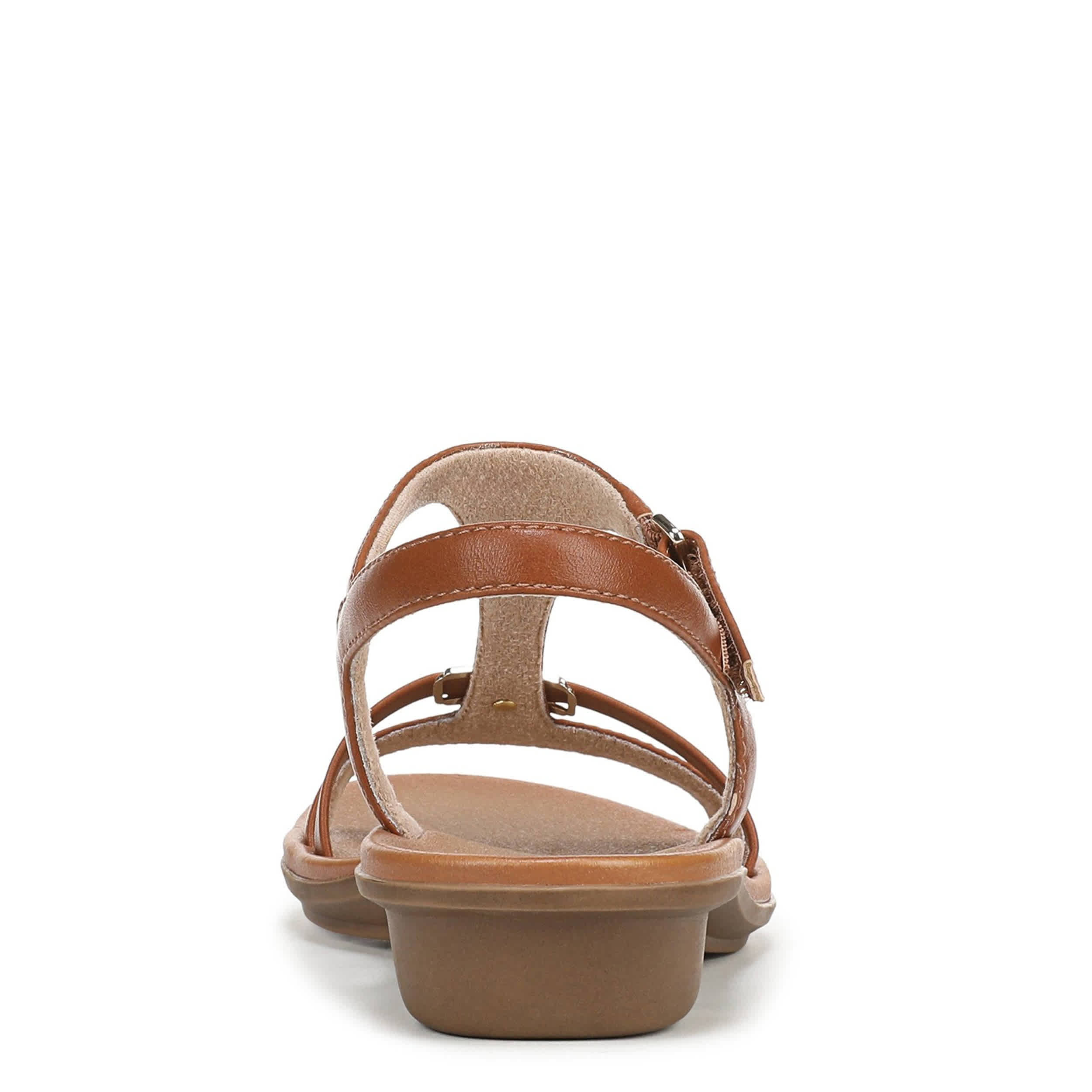 NATURALIZER-WOMENS SOFIA SANDAL-CHESTNUT & 
