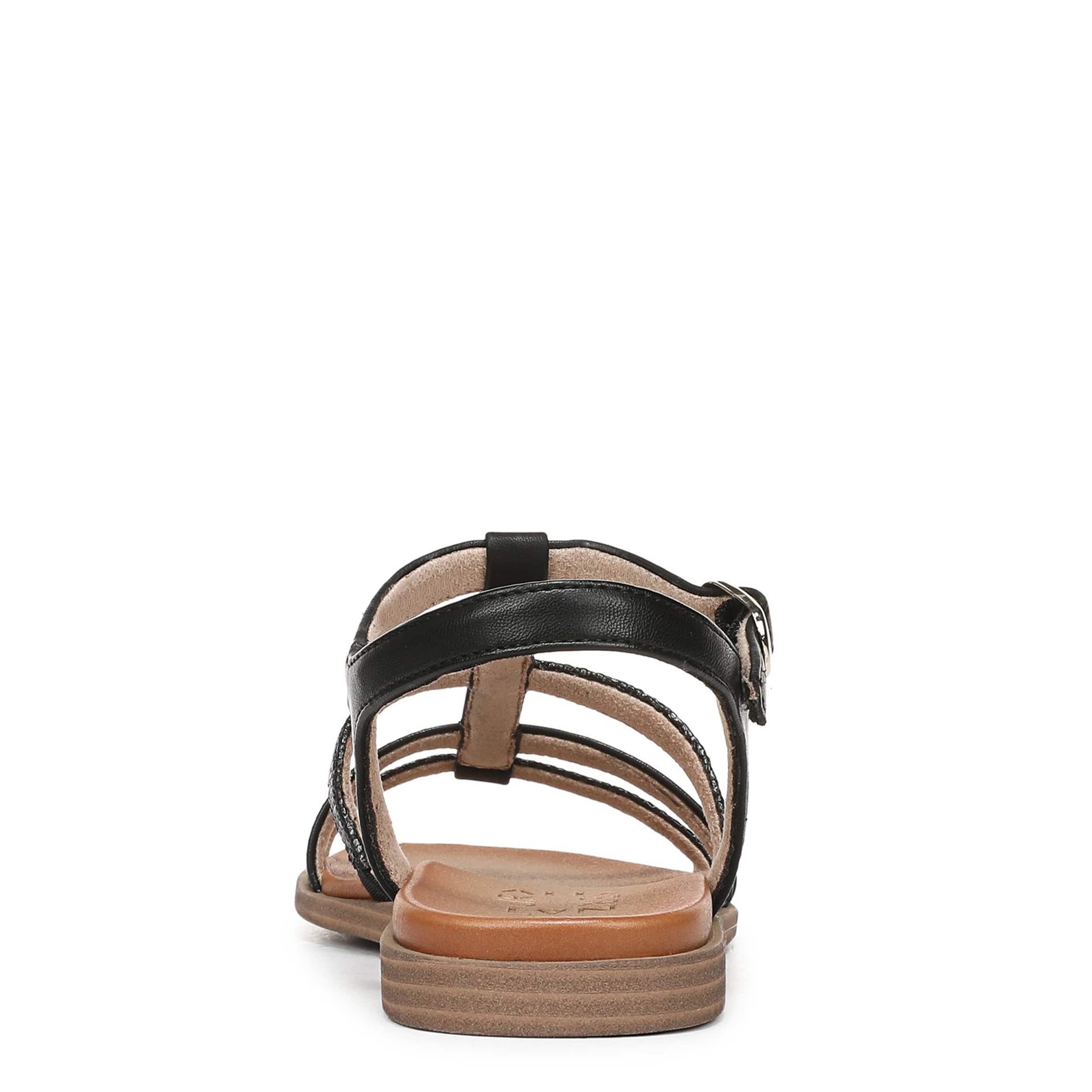 NATURALIZER-WOMENS JULIA SANDAL-BLACK & 