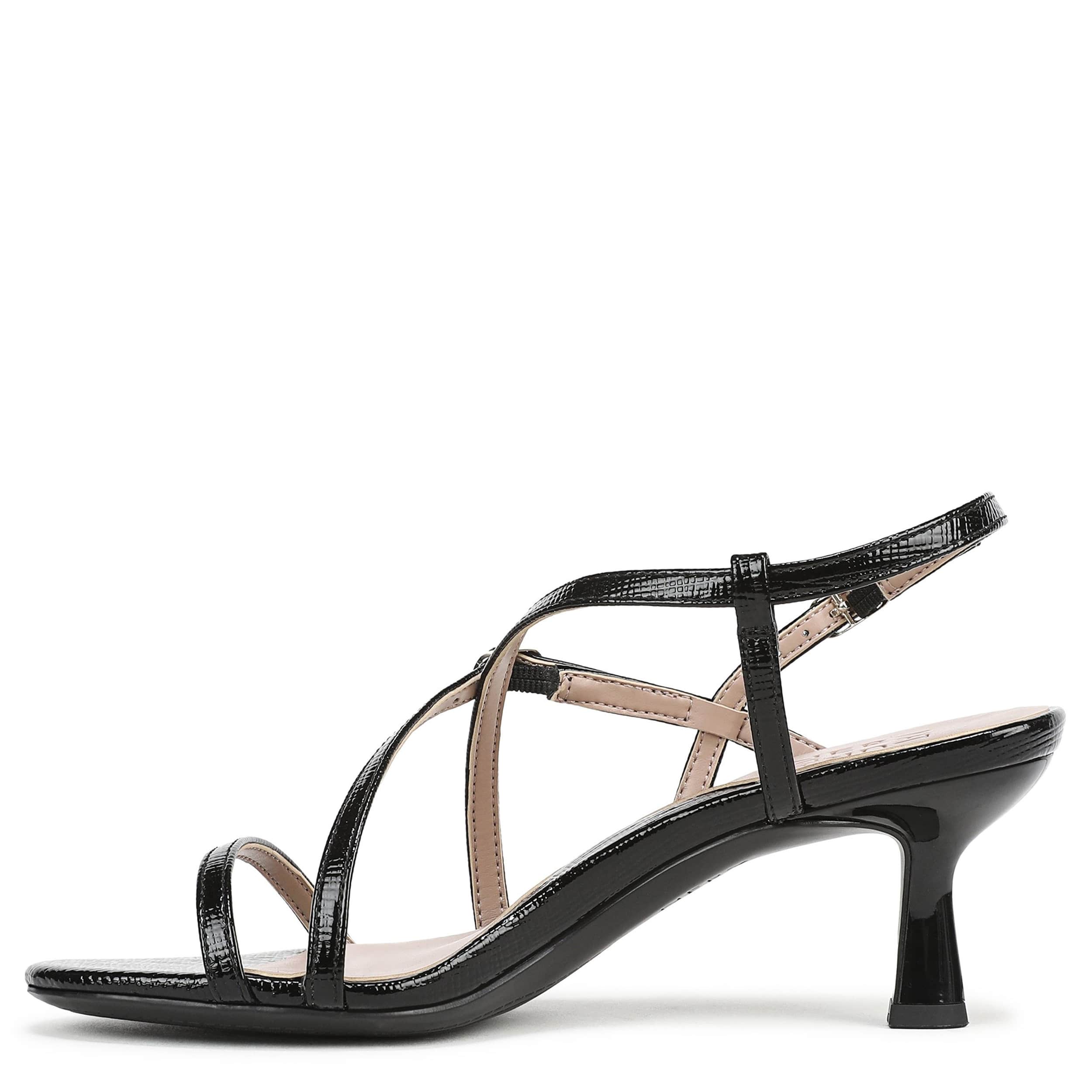 NATURALIZER-WOMENS PORTER DRESS SANDAL-BLACK & 