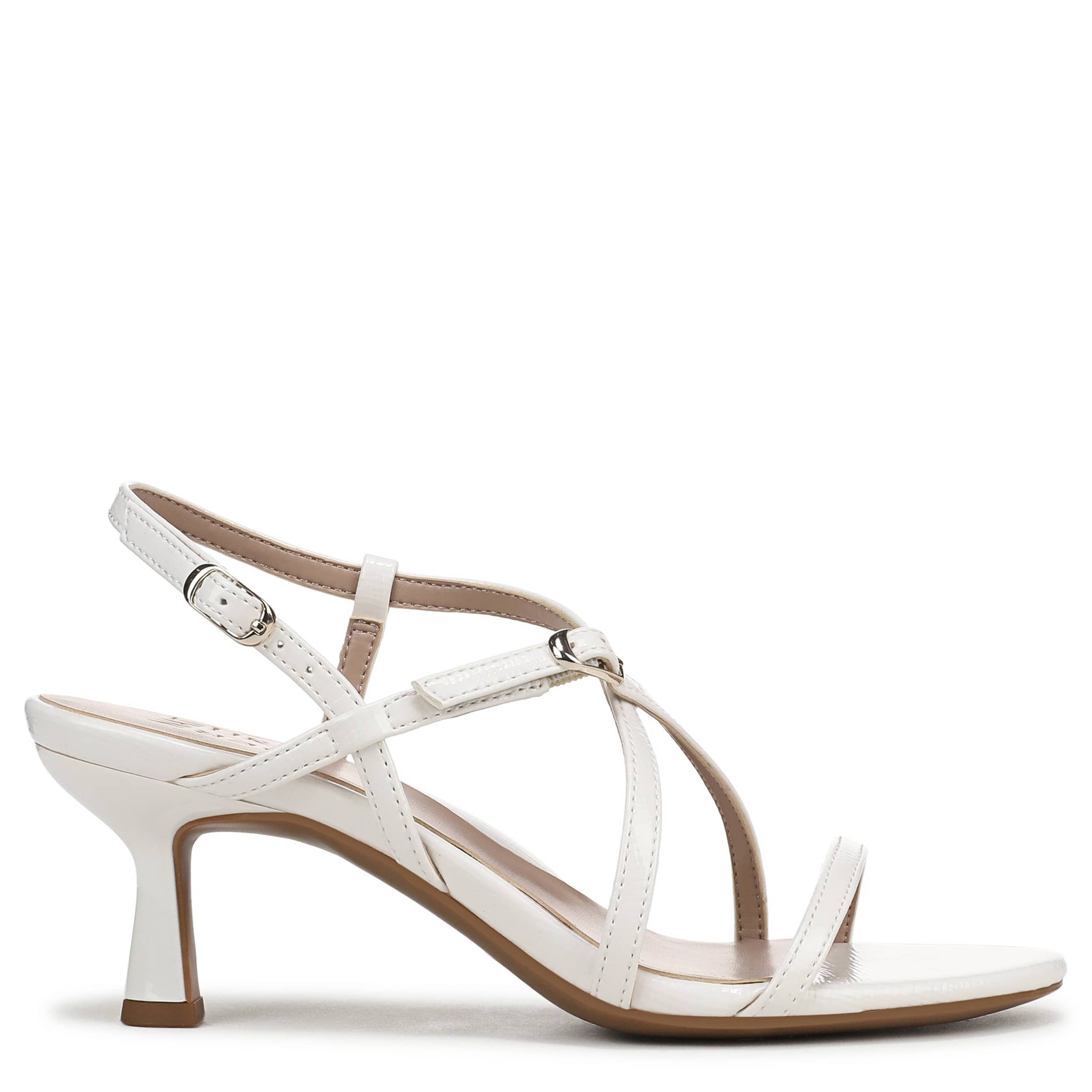 NATURALIZER-WOMENS PORTER DRESS SANDAL-WHITE & 