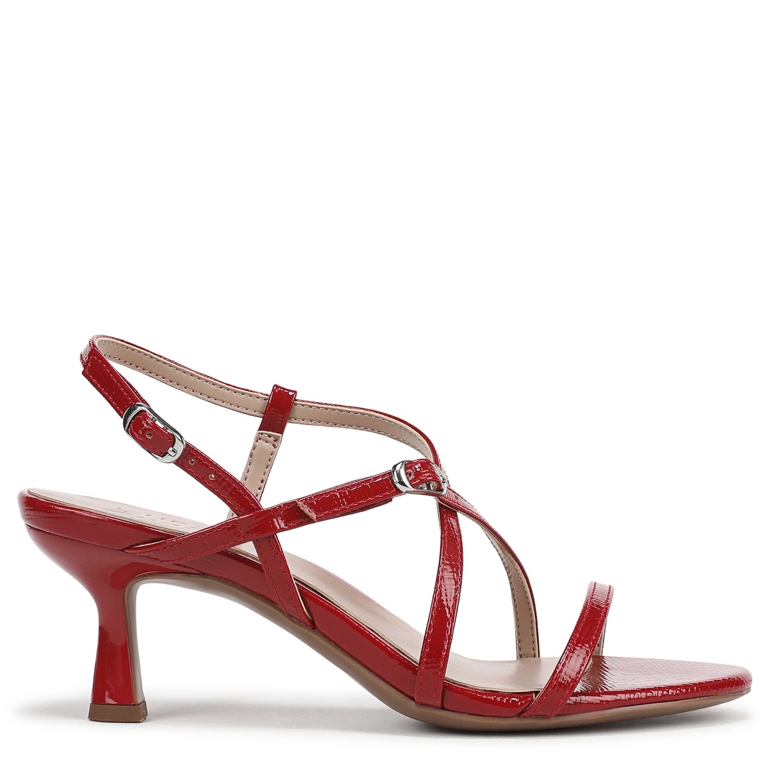 NATURALIZER-WOMENS PORTER DRESS SANDAL-RED & 