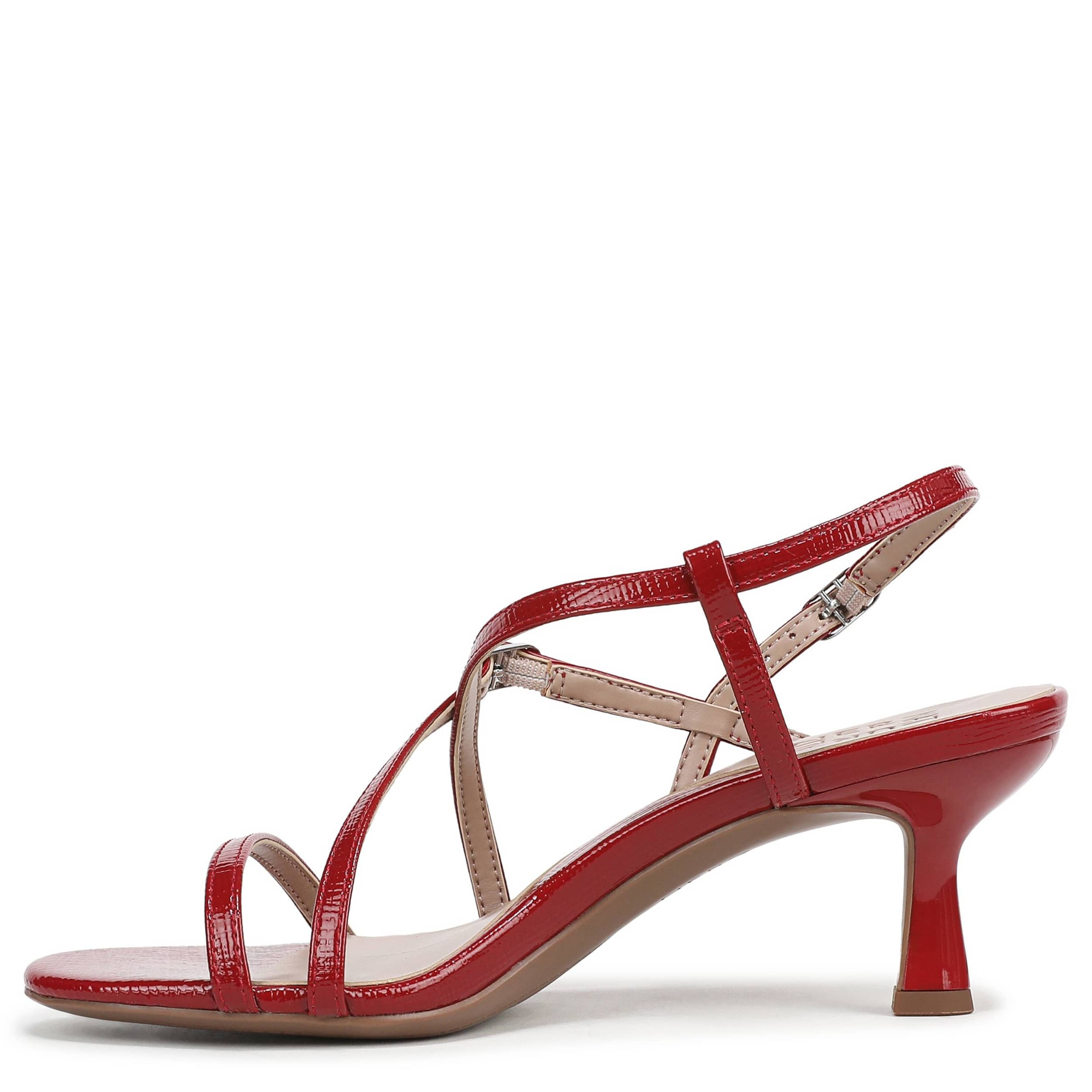 NATURALIZER-WOMENS PORTER DRESS SANDAL-RED & 